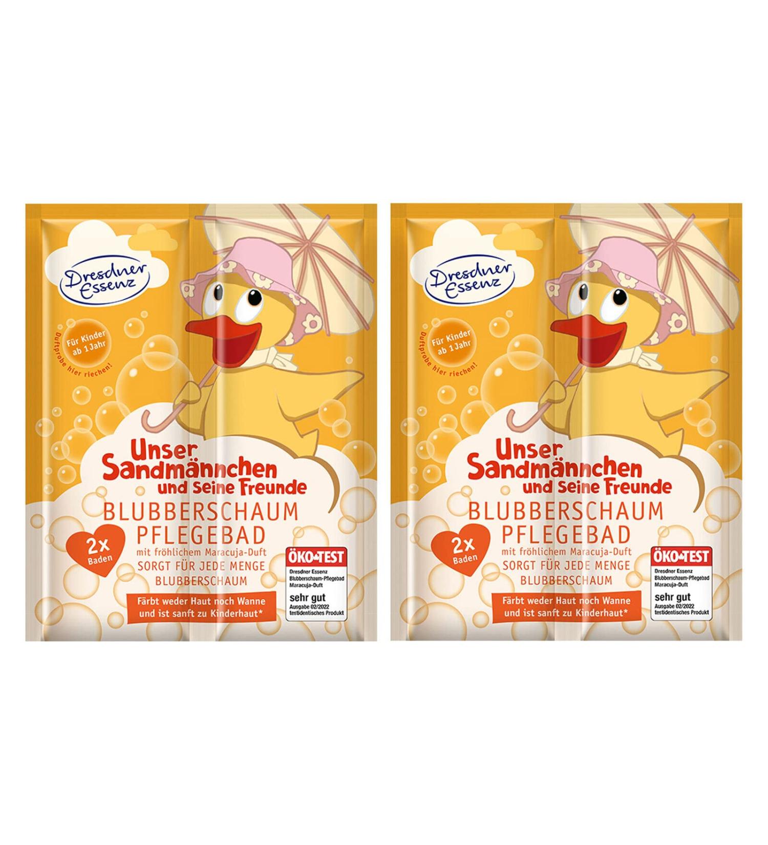 Dresdner Essenz 2 x 60 g Maracuja Bath Bottles - Vegan Additive