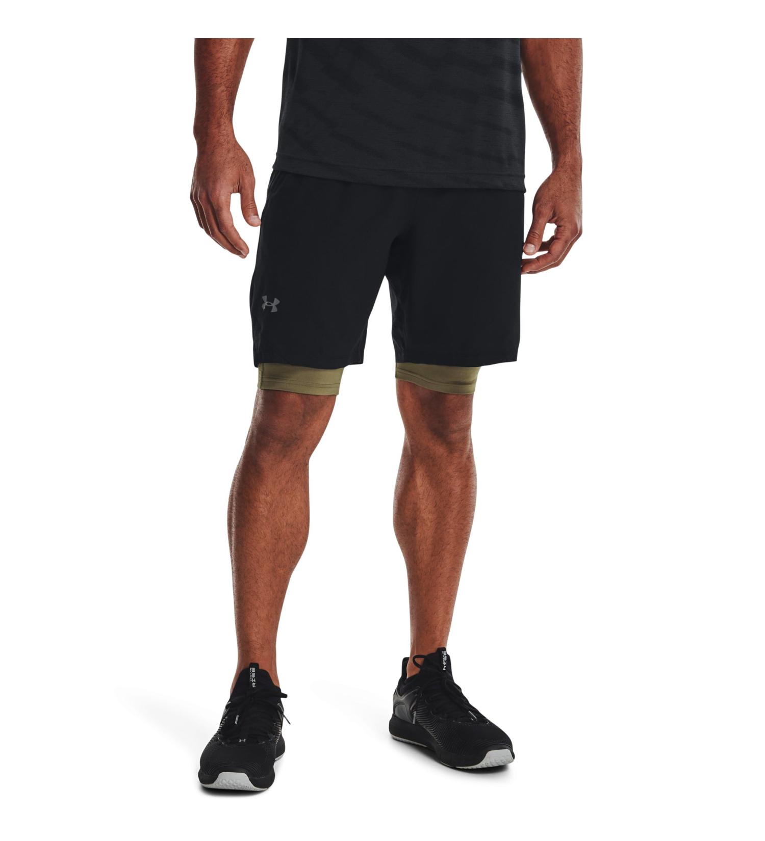 Buy Under Armour Men's Ua Vanish Woven 8in Shorts - Black | International Shipping Available - Buy Online on GoSupps.com