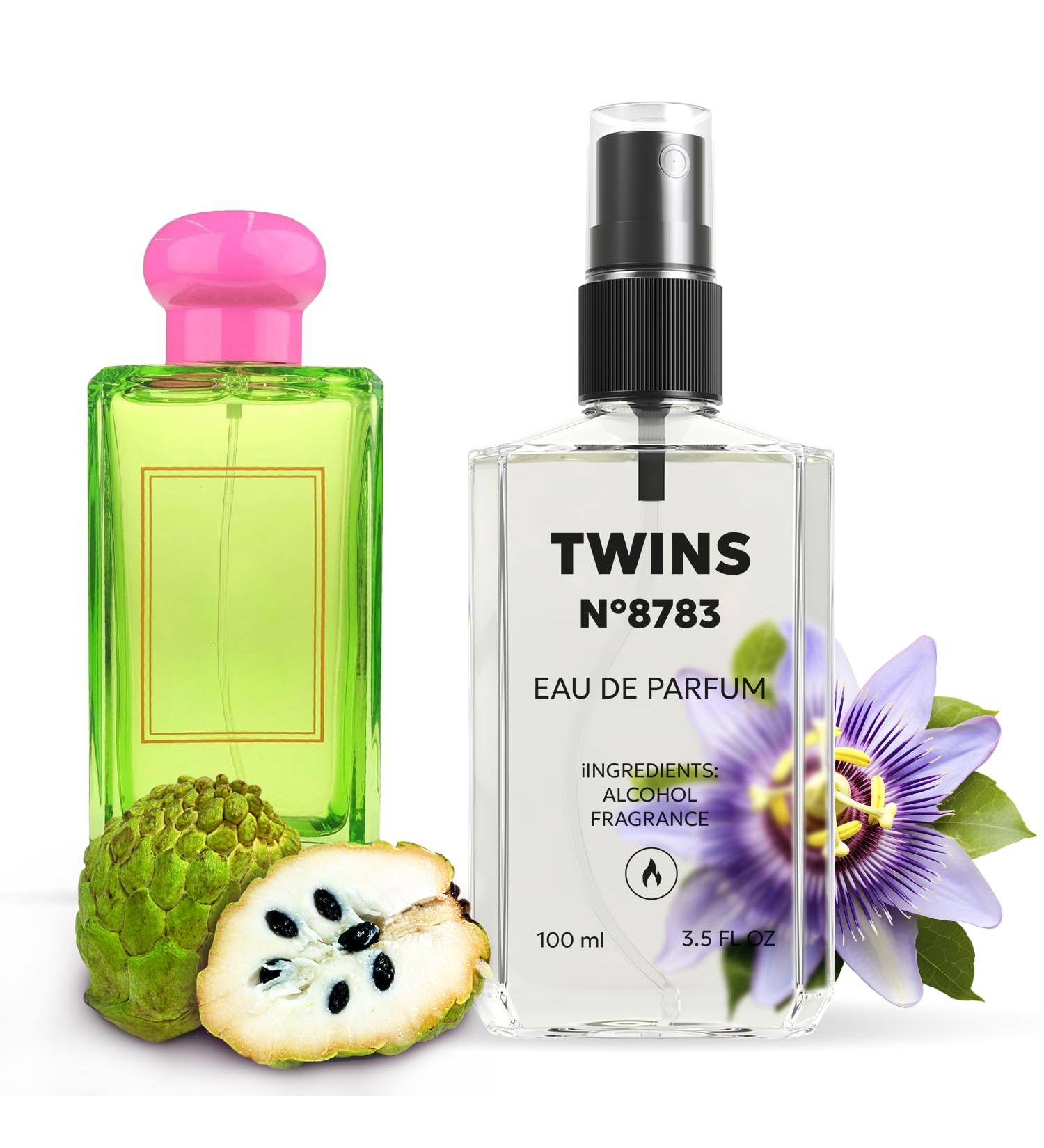 TWINS Impression of Tropical Cherimoya Cologne | Unisex Perfume for Women and Men Eau de Parfum | No.8783 | 3.4 Fl Oz / 100 ml Jo Malone London Tropical Cherimoya Cologne Impression - Buy Online on GoSupps.com