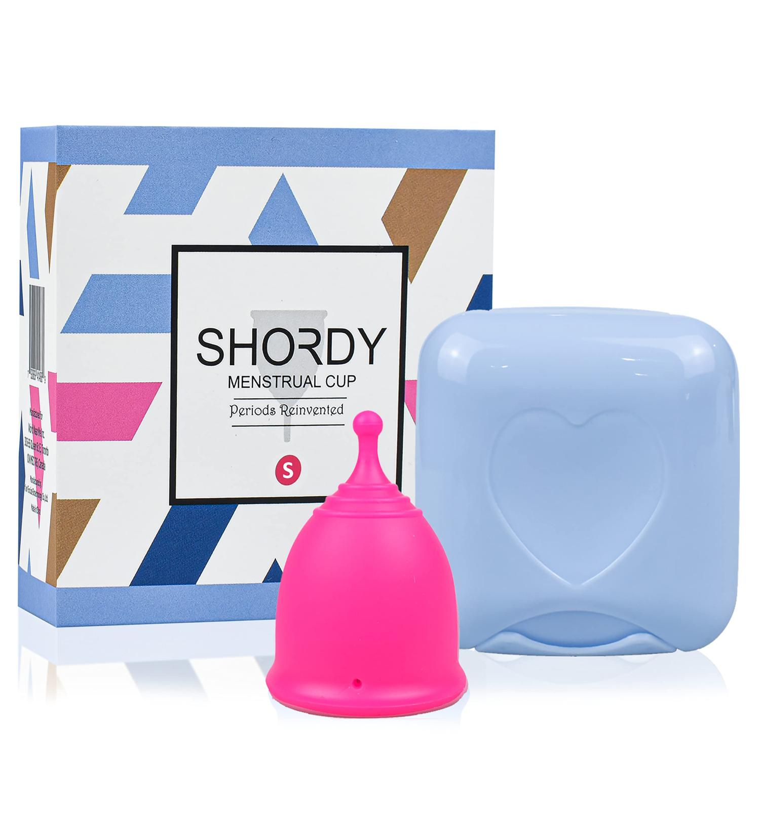 SHORDY Menstrual Cup (Small) - Soft & Flexible 12 Hours Comfort Eco-Friendly Alternative to Pads & Tampons - Buy Now - Buy Online on GoSupps.com