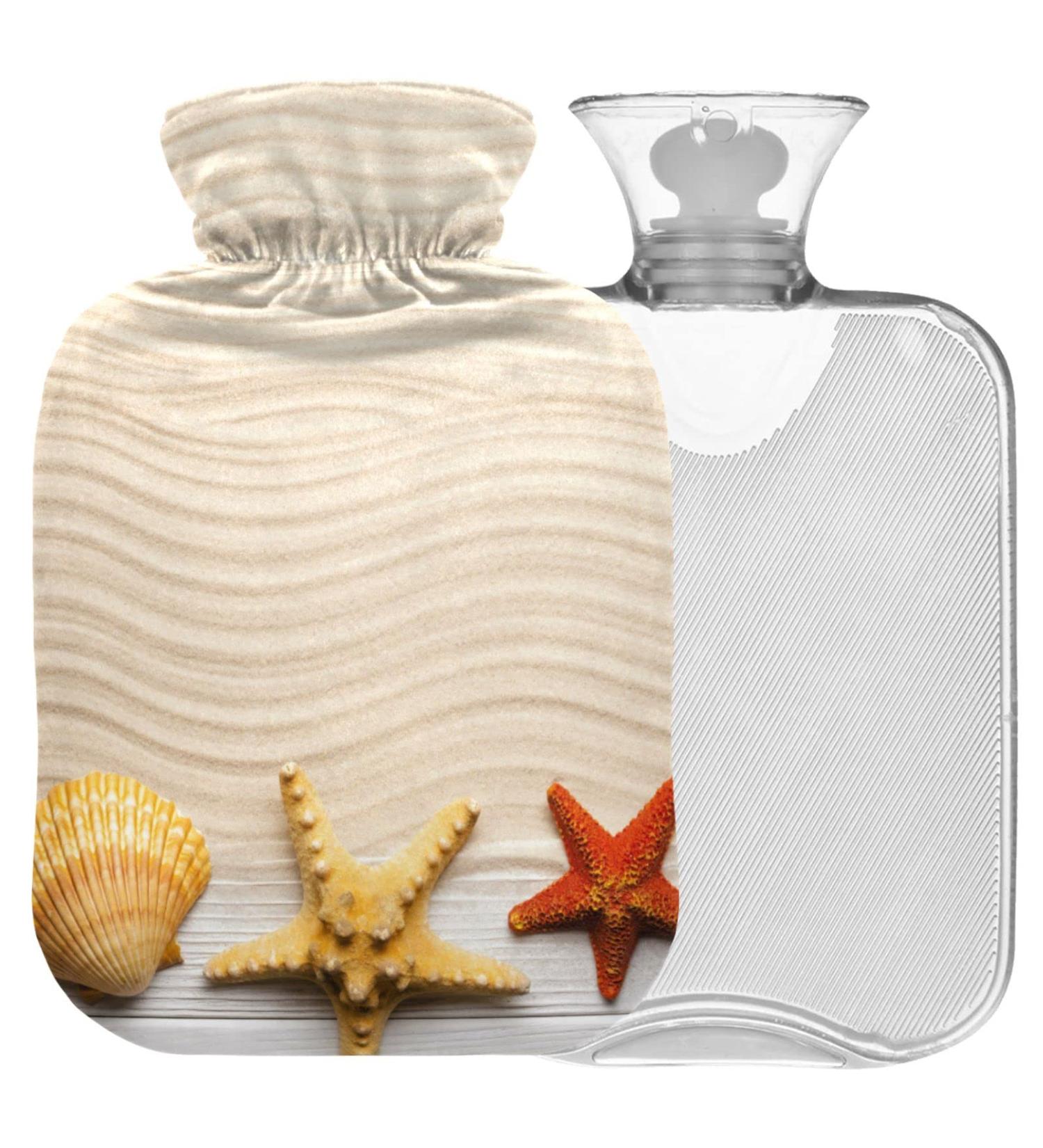 Buy Naanle Seesters Hating Back Transparent Hot Water Bottle 2L - Large Bed Warmers for Pain Relief | Hot & Cold Therapy - Buy Online on GoSupps.com