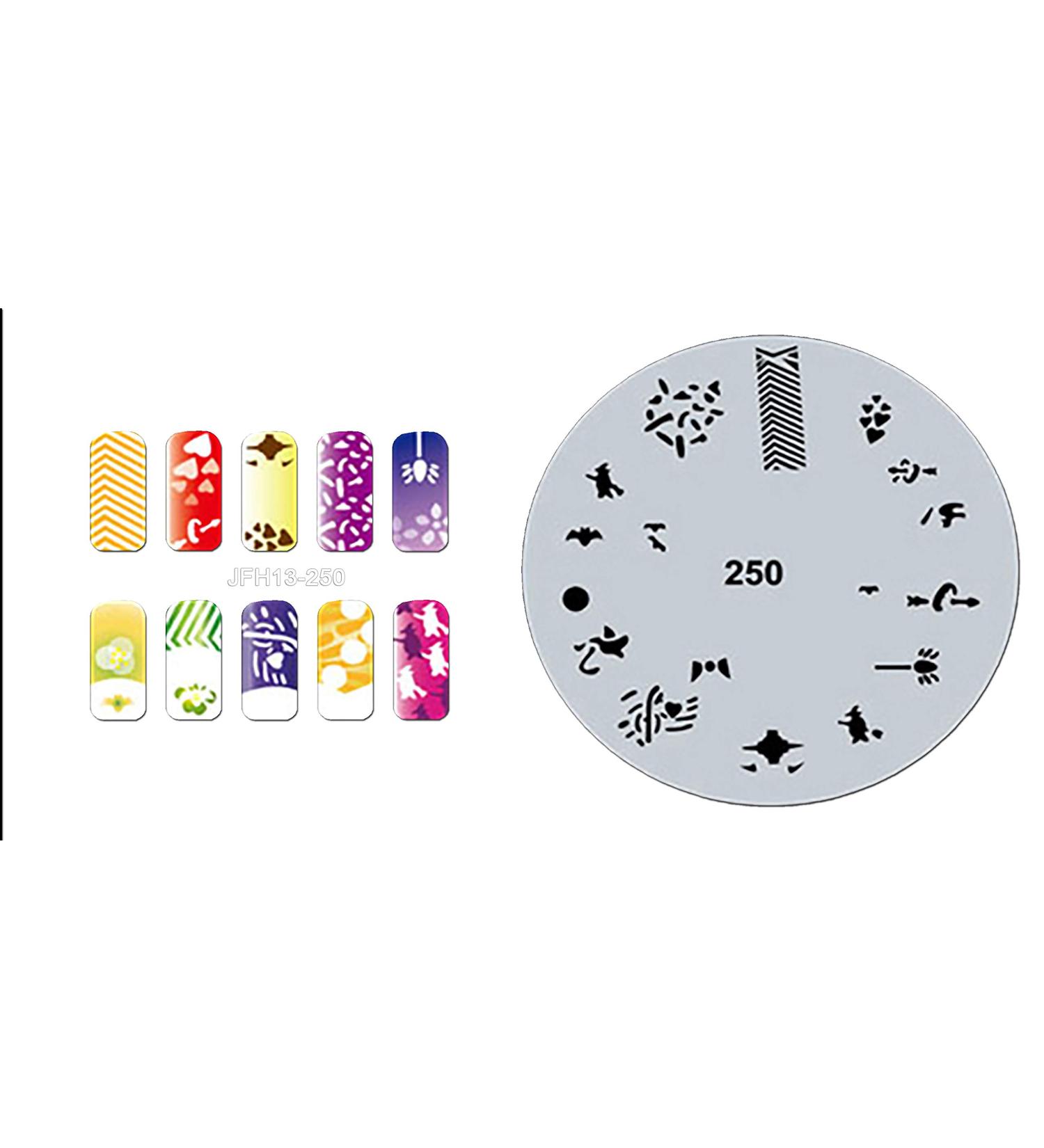 Fingernail stencil (airbrush nail art) Fengda JFH13-250