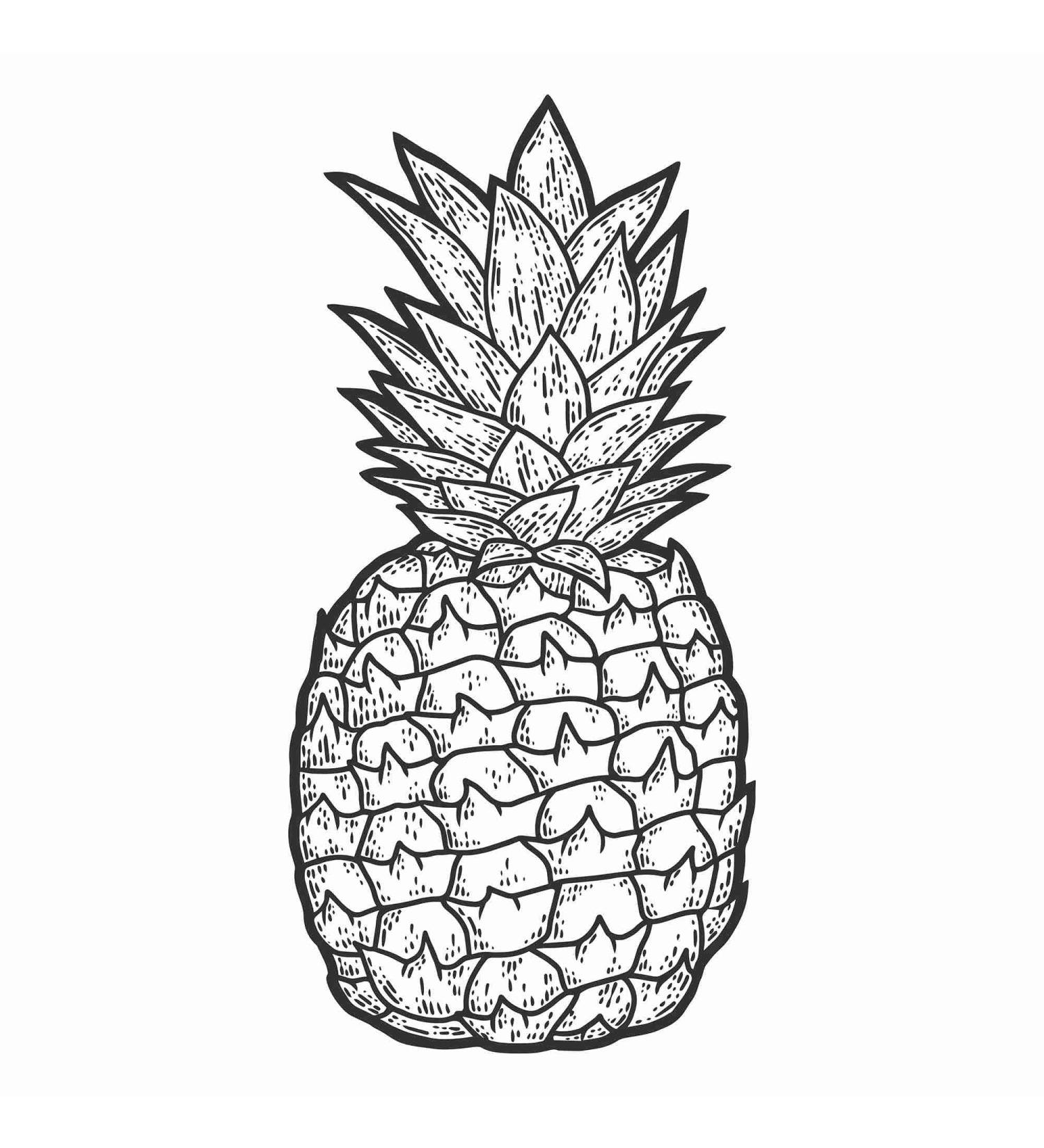 Dopetattoo Pineapple Hawaiian Temporary Tattoos - 6 Sheets for Men and Women | Neck, Arm, Chest Fake Tattoos - Buy Online on GoSupps.com