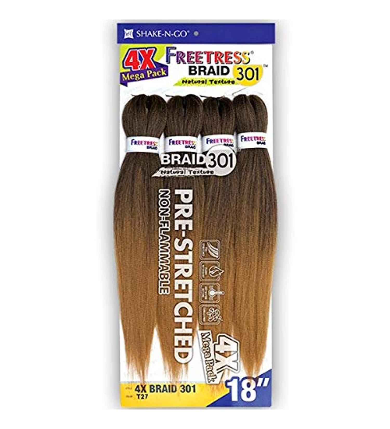 FREETRESS Synthetic Mega Pack Braid - 4X BRAID 301 18in (27)