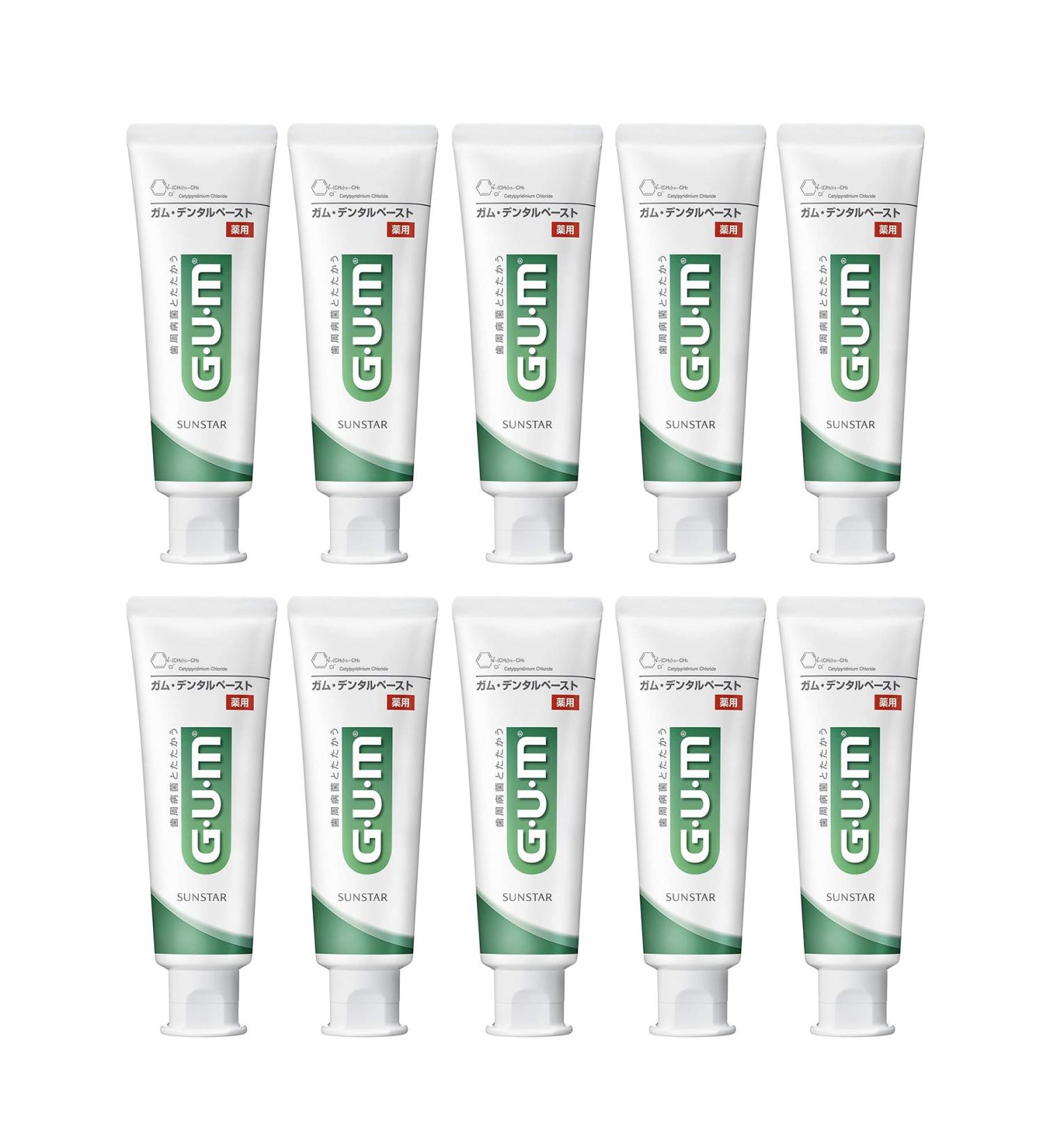 Gum Dental Paste Standing 120g x 10 pieces