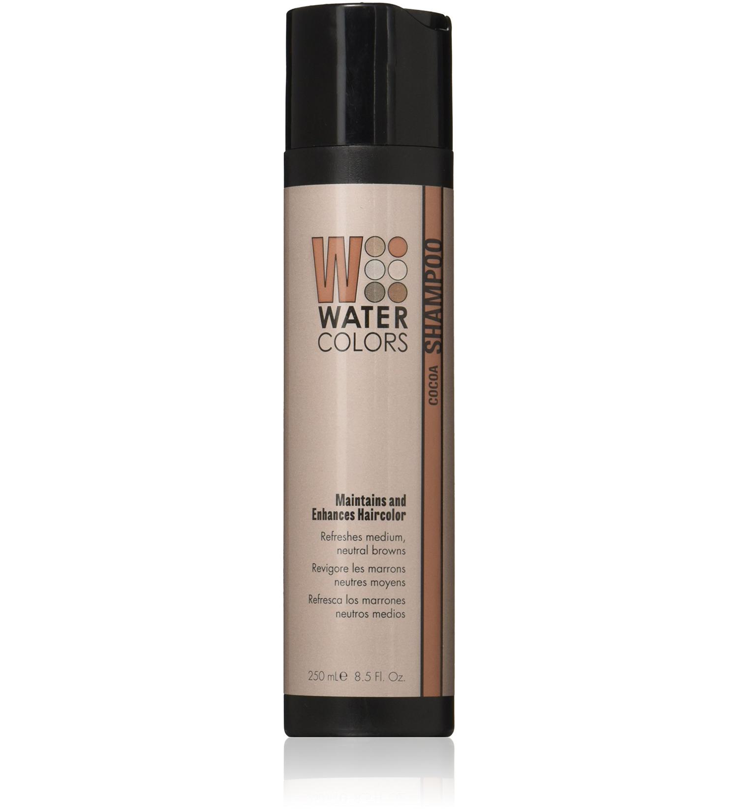 Tressa Watercolors Cocoa Shampoo Maintains and Enhances Haircolor 8.5 fl. oz. NEW PACKAGING! - Buy Online on GoSupps.com