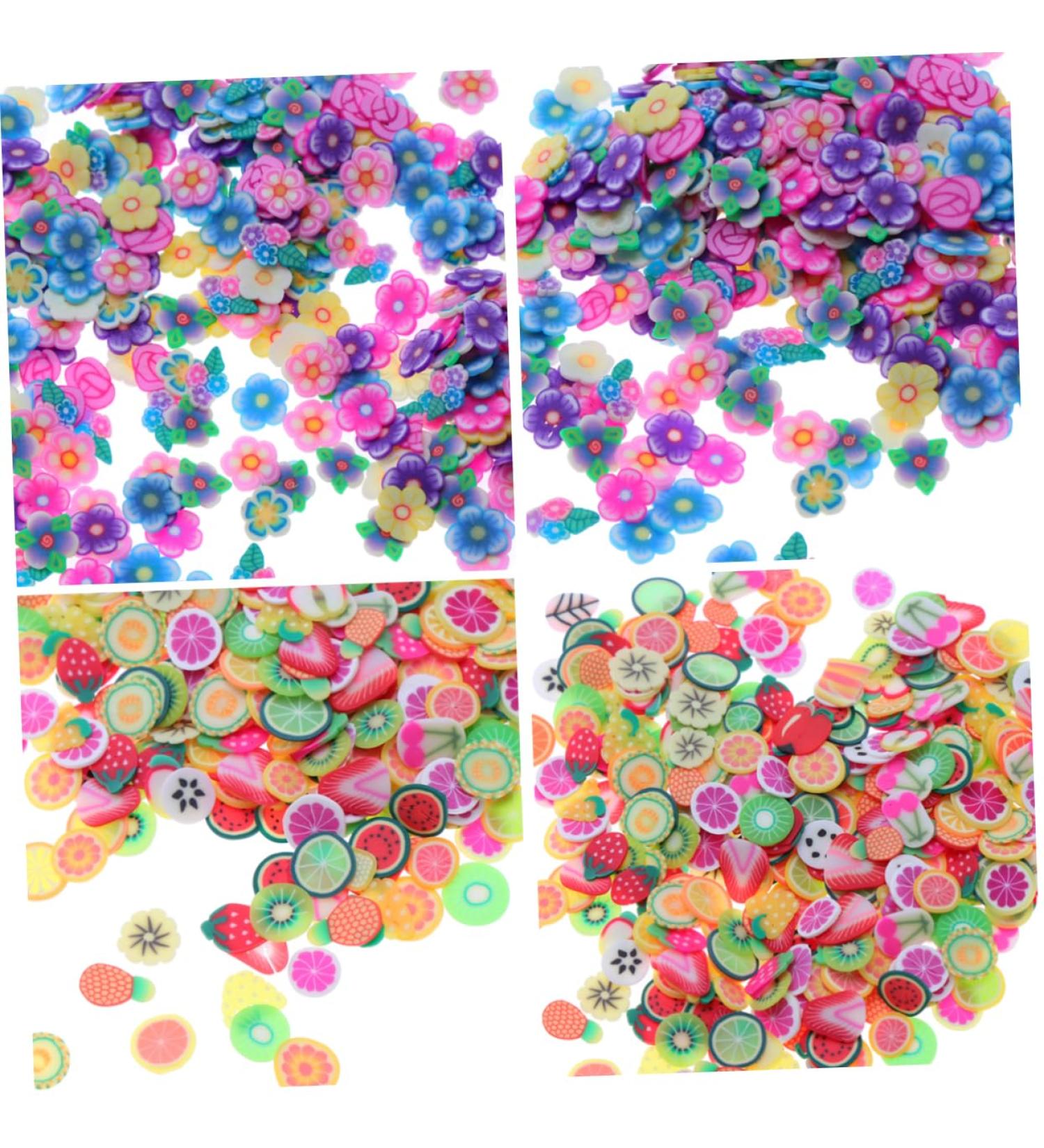 FRCOLOR Handmade Gifts Book Ornament 3 Packs Nail Art Slices Clay Slices Nail Art Decoration Fruit Slices for Nail Art Manicure Book Ornaments Handmade Gift - Buy Online on GoSupps.com