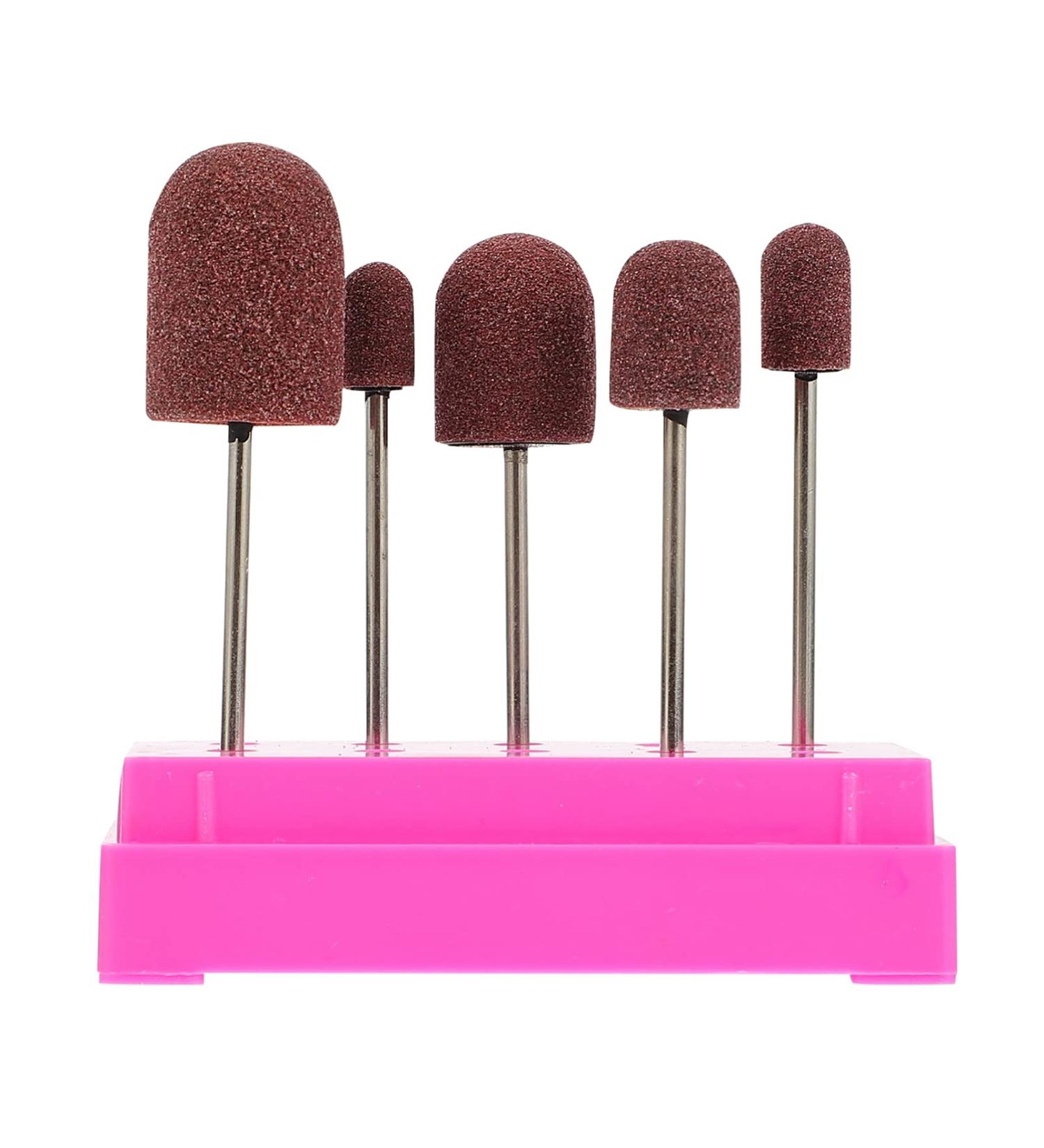 Beaupretty 2 Sets Nail Sand Ring Cap Nail Art Bit Tools Nail Art Drill Bit Tool Felt Wool Nail Drill Bit Nail Drill Kit Manicure Pedicure Drill Bit Polishing Heads Nail To Rotate File Foot - Buy Online on GoSupps.com