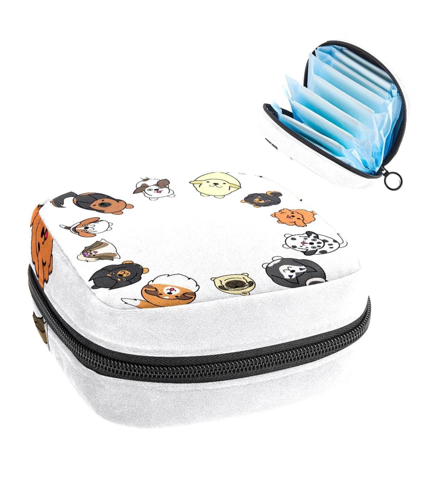 GIAPB Period Bag - Sanitary Napkin Storage & Travel Makeup Pouch - Animal Color4273 - Buy Online on GoSupps.com