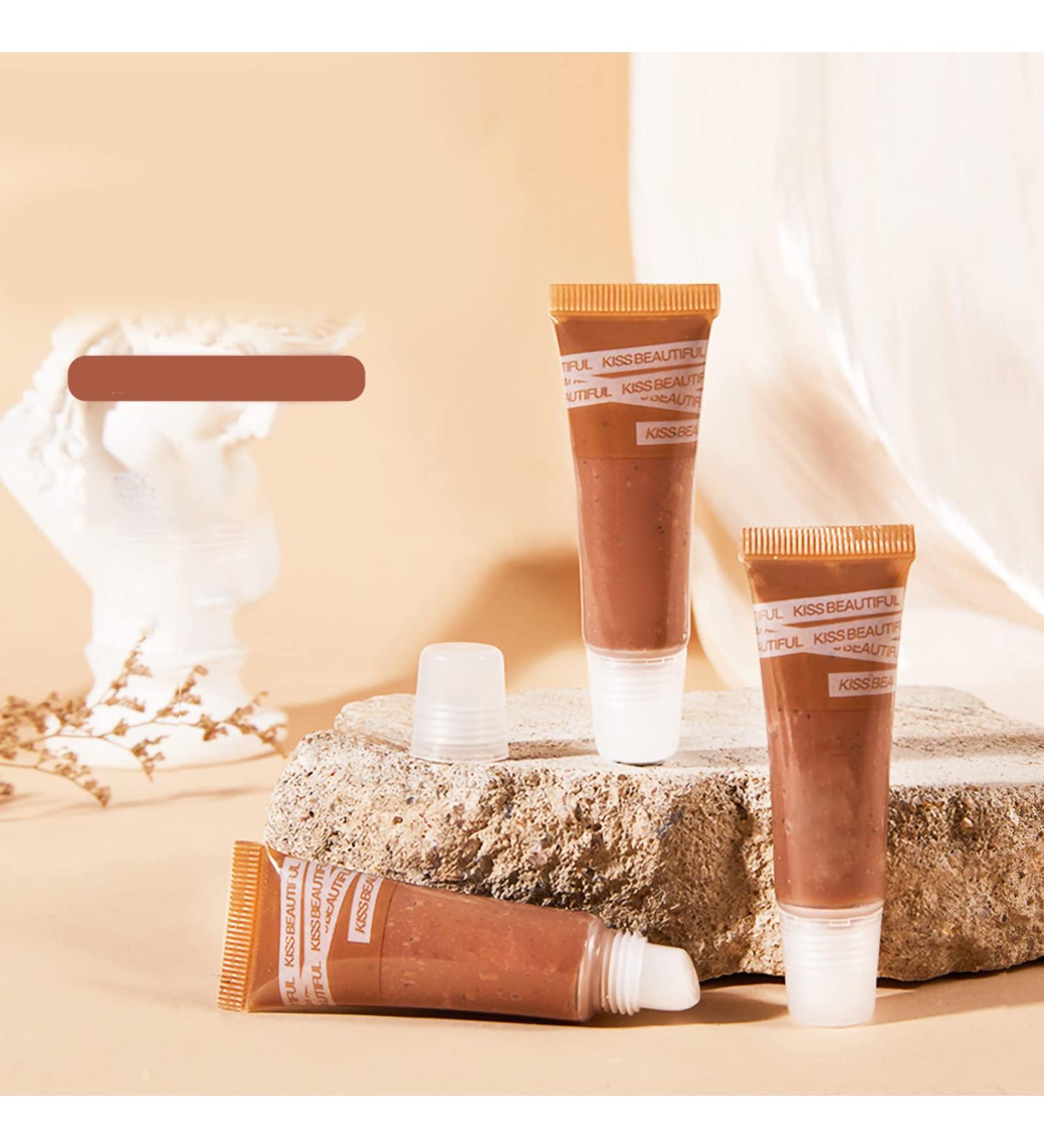 Qukaim Lip Exfoliating Cream Moisturizing Lip Scrub Coffee Nourishing Exfoliator Cream Fade Lines 1 oz - Buy Online on GoSupps.com