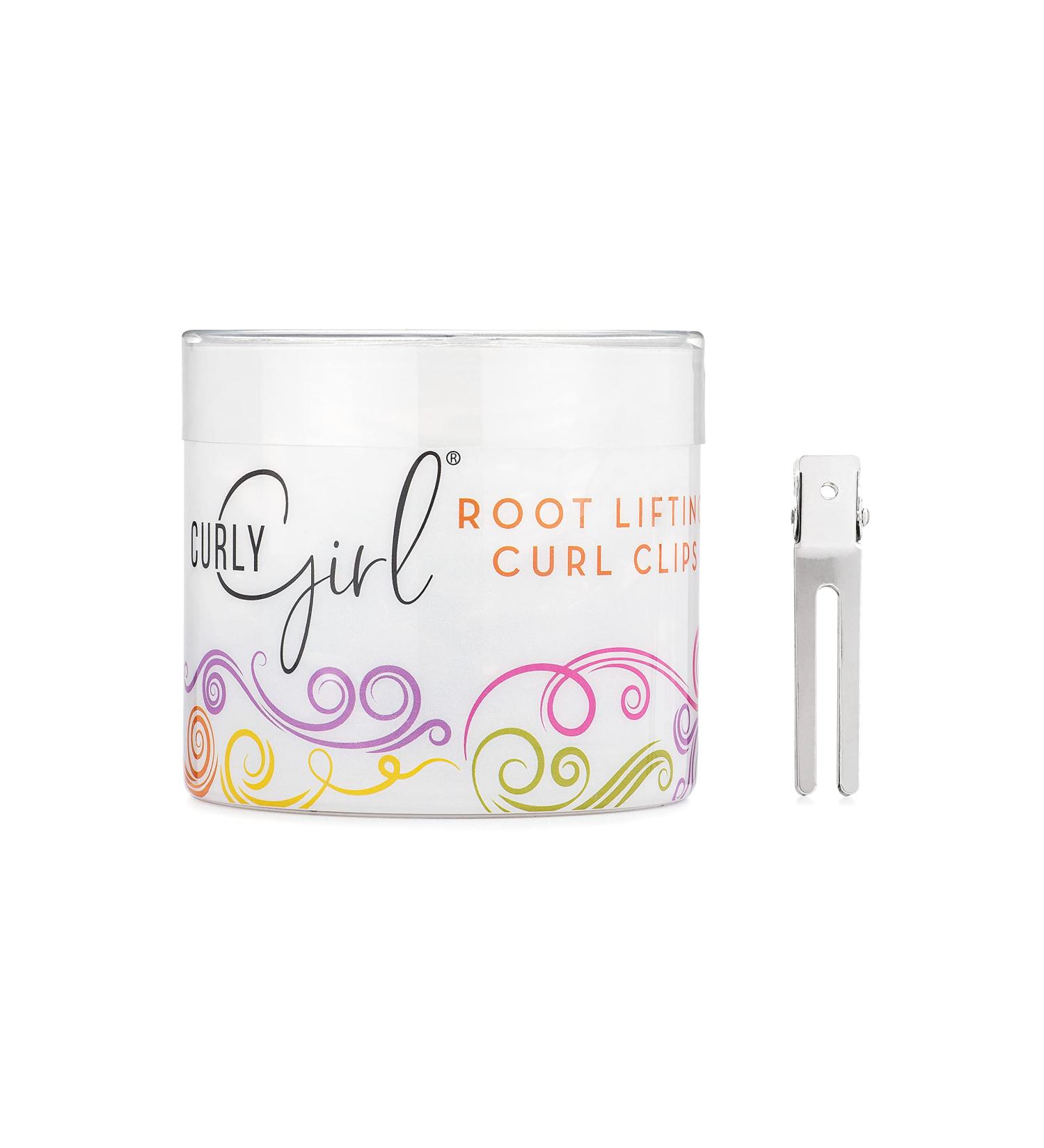 Curly Girl 50 Double Prong Root Lifting Curl Clips (Retail Pack)