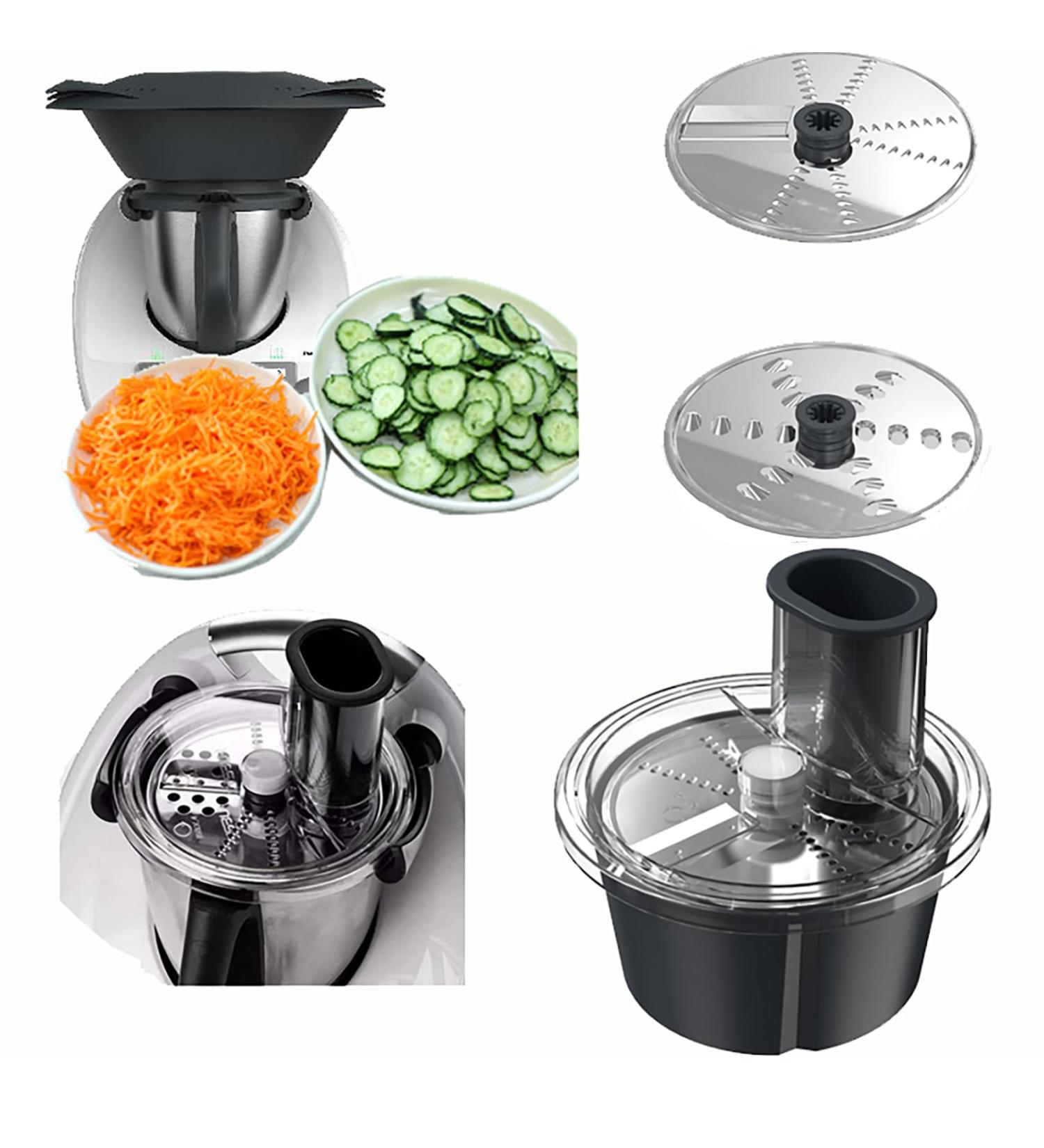 Thermomixer Vegetable Cutter Blender Accessories for thermomix T M5 T M6 Stainless Steel Multifunctional A+B Cutter Set - Buy Online on GoSupps.com