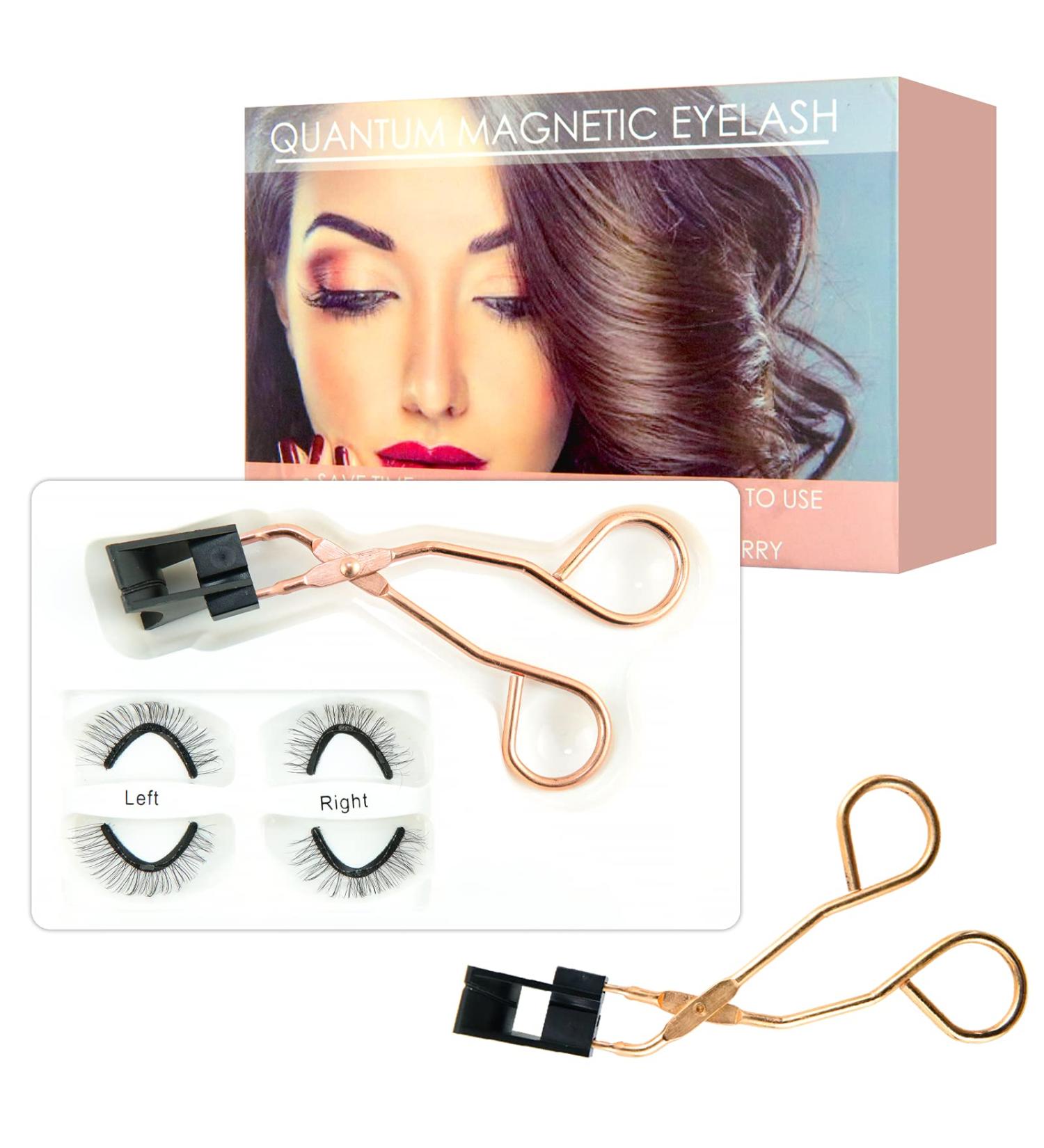 Richsky Quantum Lashes - Glue-free Magnetic Eyelashes Set with Applicator Tool Kit - Reusable Dual Magnets - APairs - Buy Online on GoSupps.com
