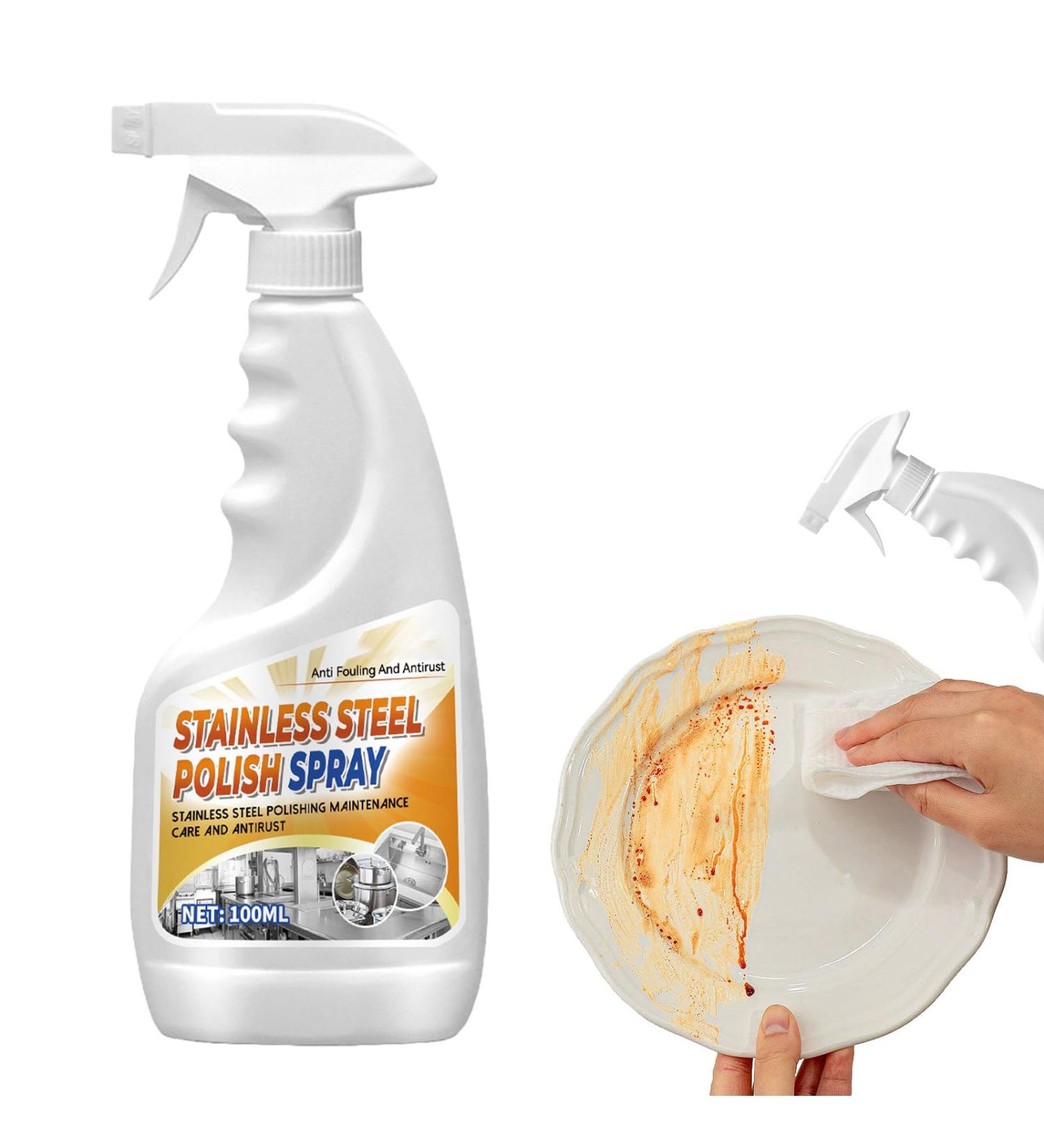 Kitchen Cleaning Spray - Stainless Maintenance Agent Kitchen Maintenance Agent Multipurpose Cleaner Spray For Kitchen Grease Cleaner Rowces - Buy Online on GoSupps.com