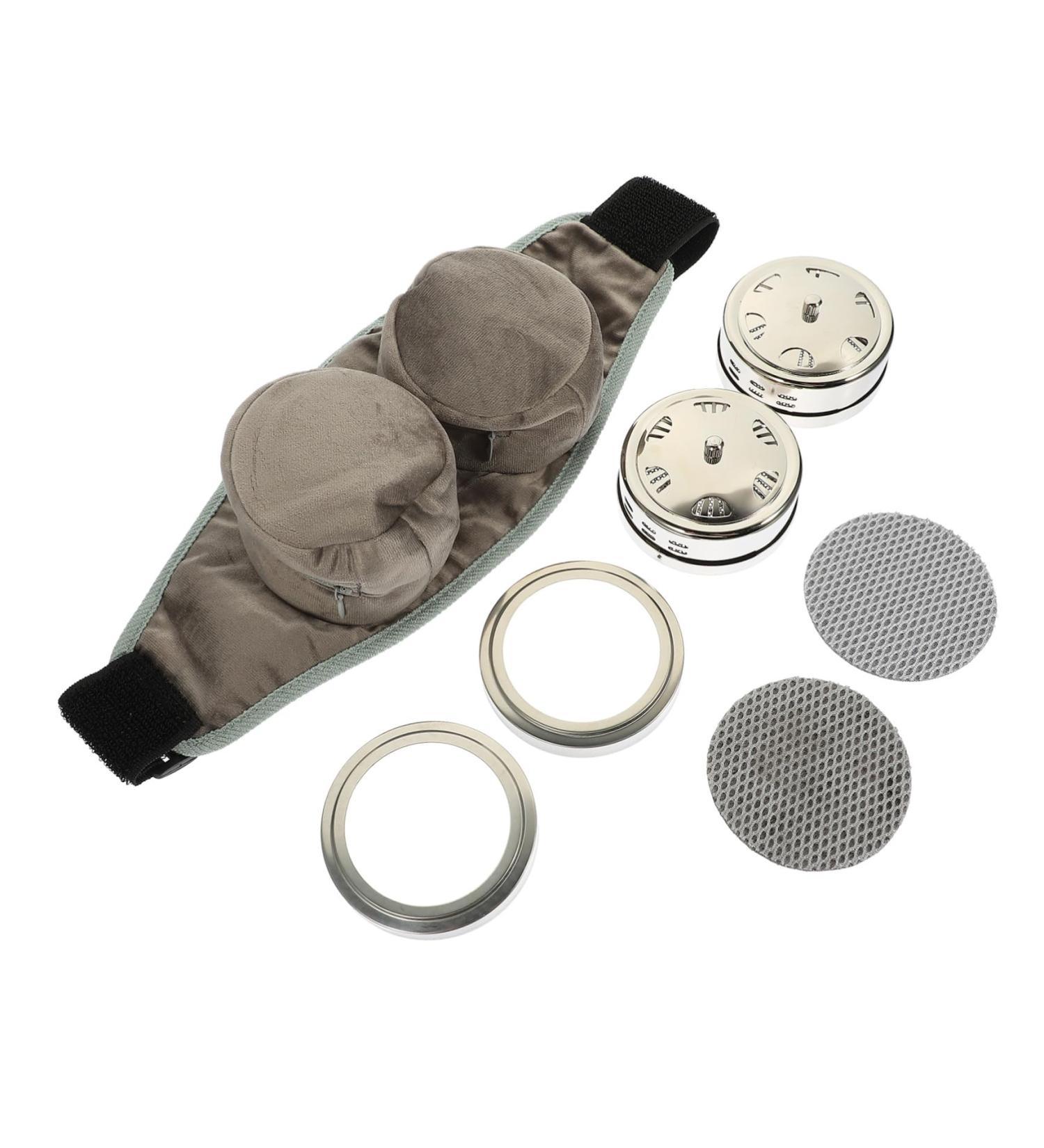 Gleavi Moxibustion Set - Taille & Belly Burner Bowl Stand Moxa Holder & Bags for Home Therapy - Buy Online on GoSupps.com