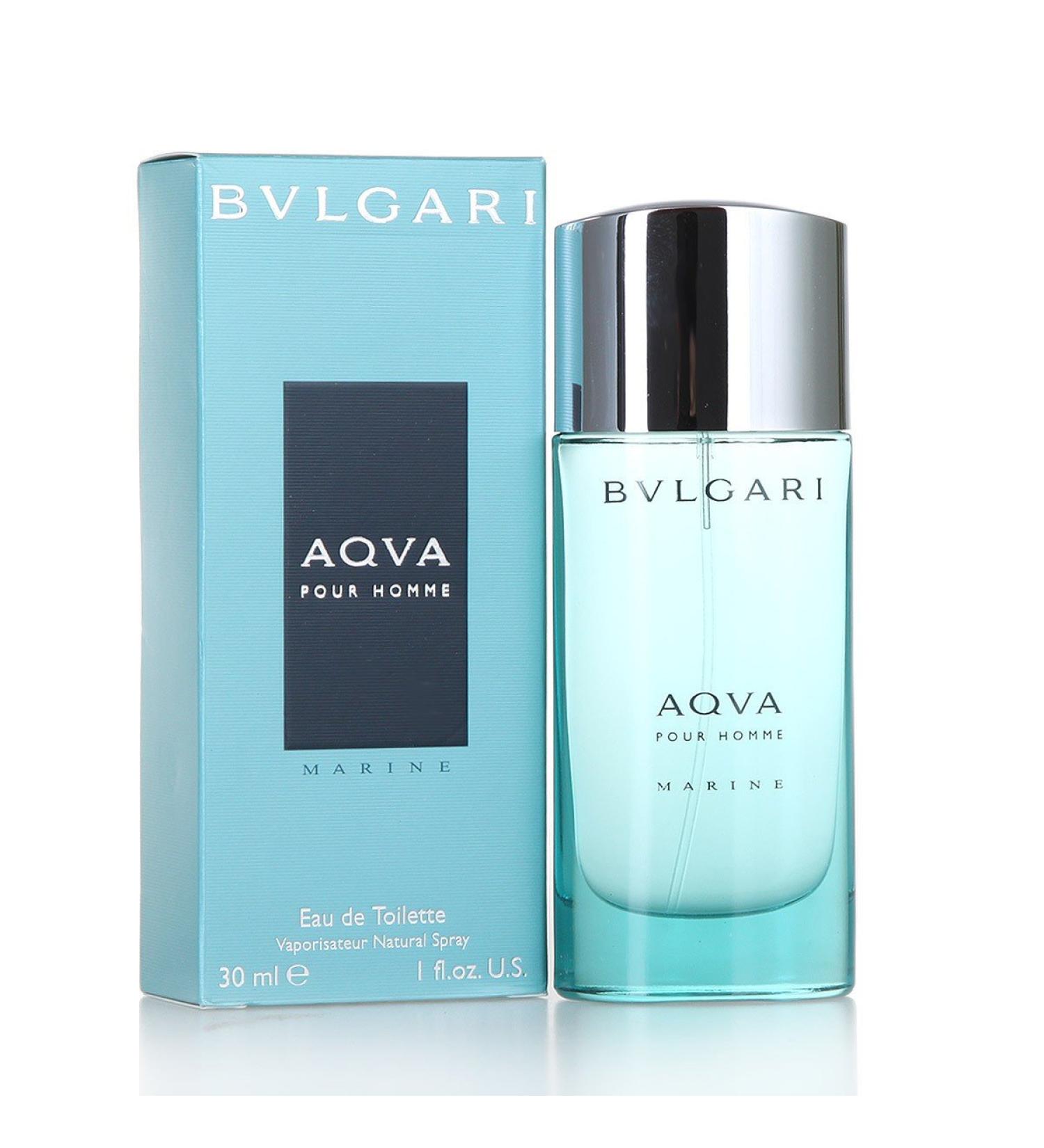 Bvlgari Aqua Marine Eau De Toilette Spray for Men 1 Fl Oz