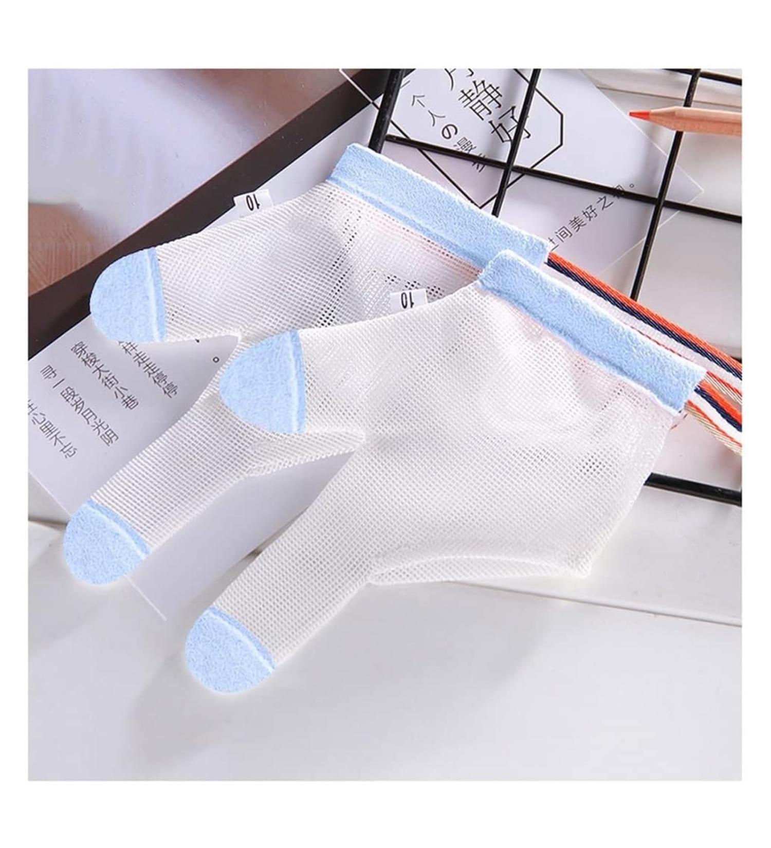 Shop SxpGBP XL Blue Scratch-Resistant Breathable Non-Slip Kids Shoes | Ages 12 Months to 5 Years - Buy Online on GoSupps.com