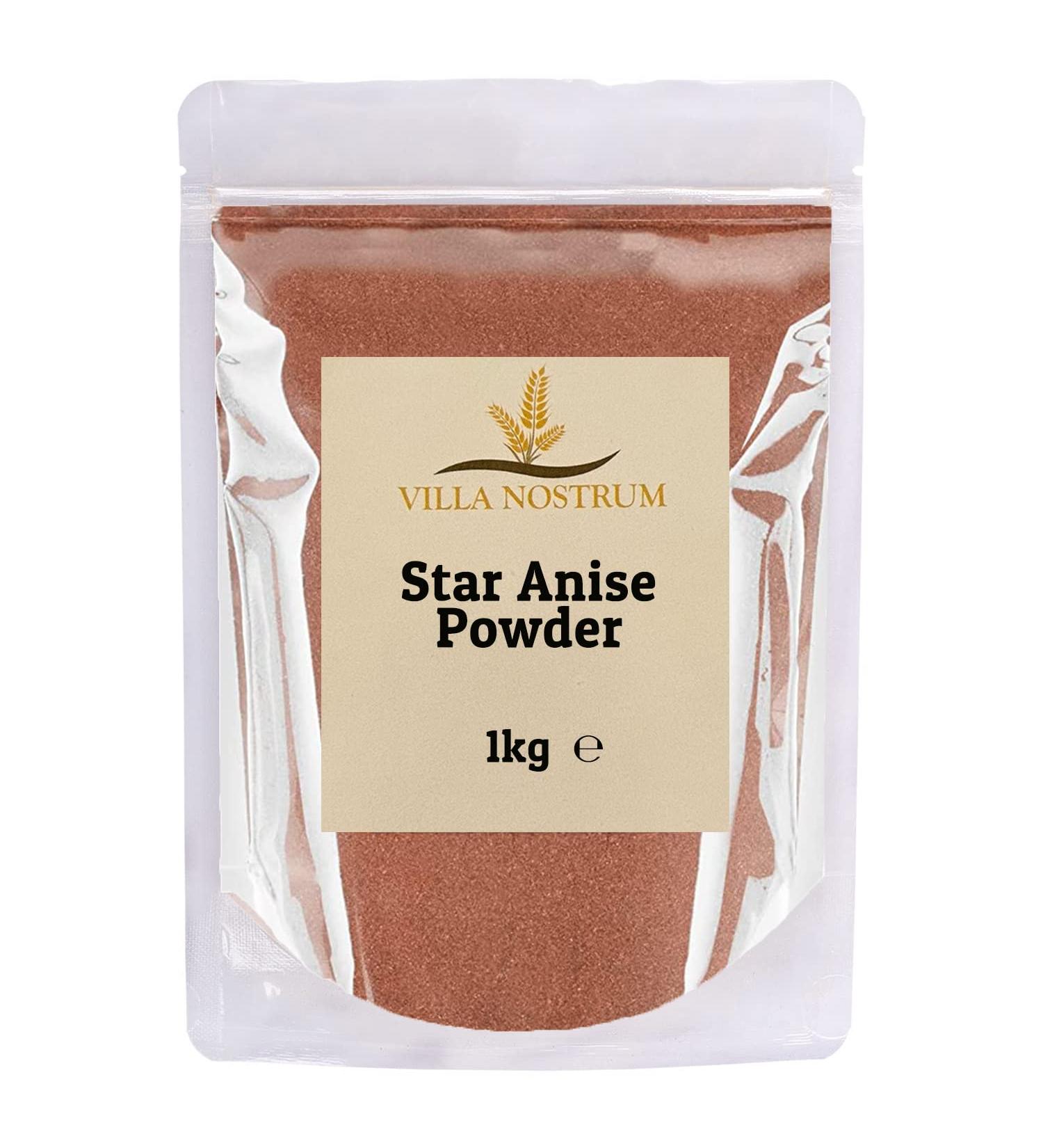 Star Anise Powder 1kg by Villa Nostrum
