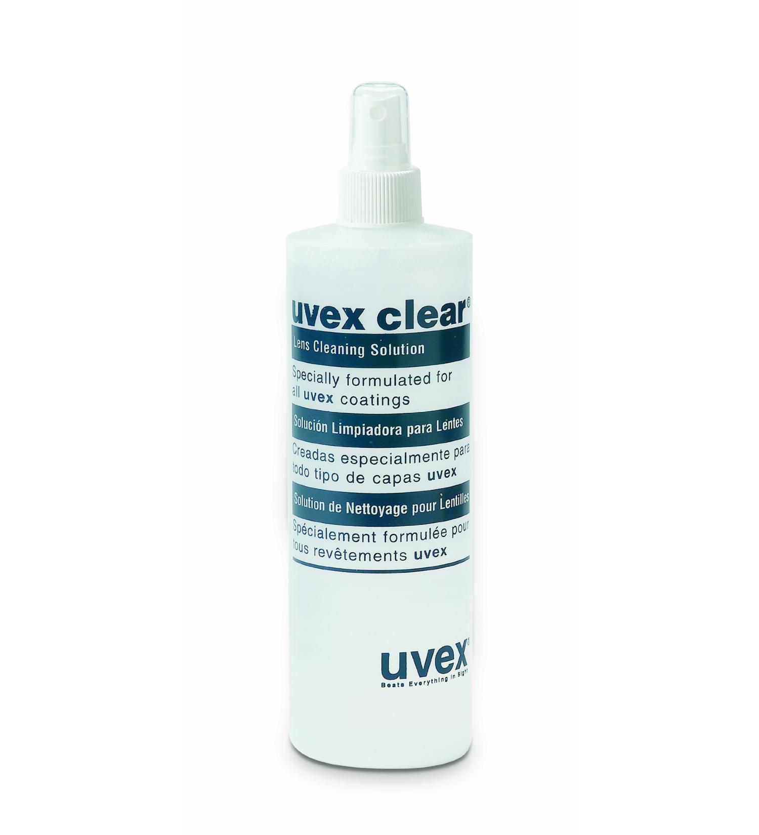 Honeywell S463 Uvex Liquid Lens Cleaner, 16 oz., Clear