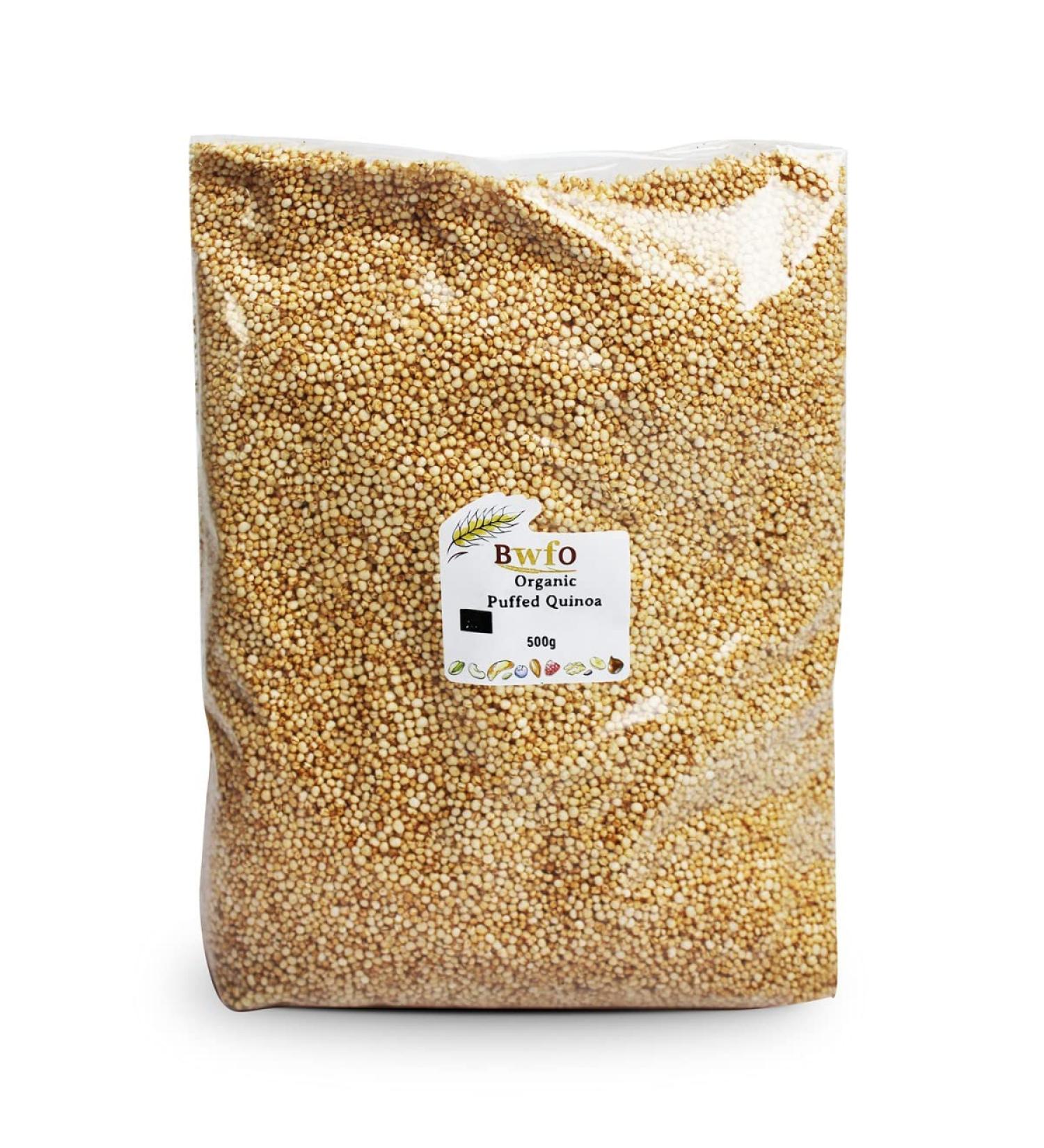 Organic Puffed Quinoa 500g (BWFO)