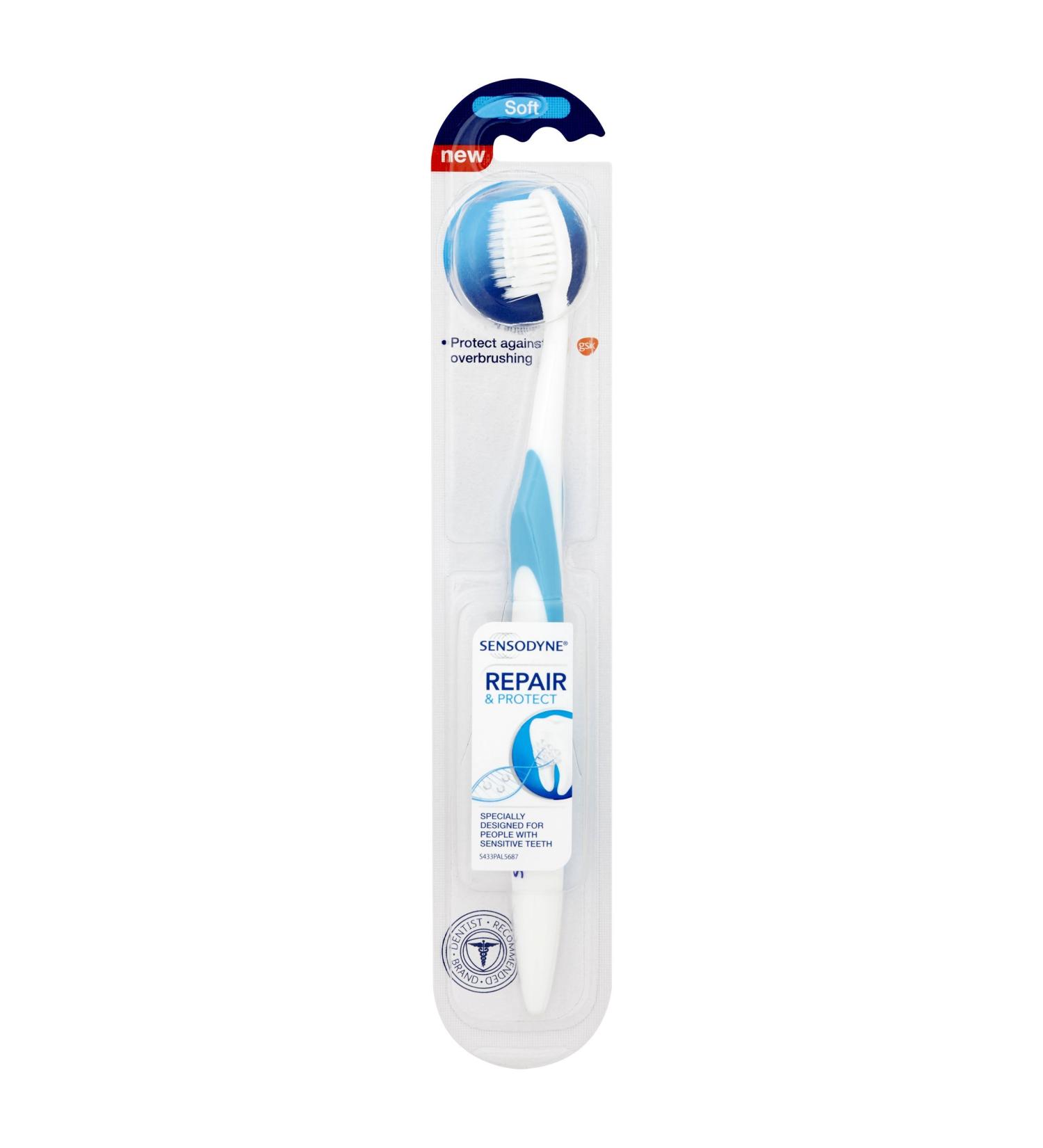 Sensodyne Repair and Protect Soft Bristle Toothbrush Original - Gentle Care for Sensitive Teeth | Buy Internationally - Buy Online on GoSupps.com