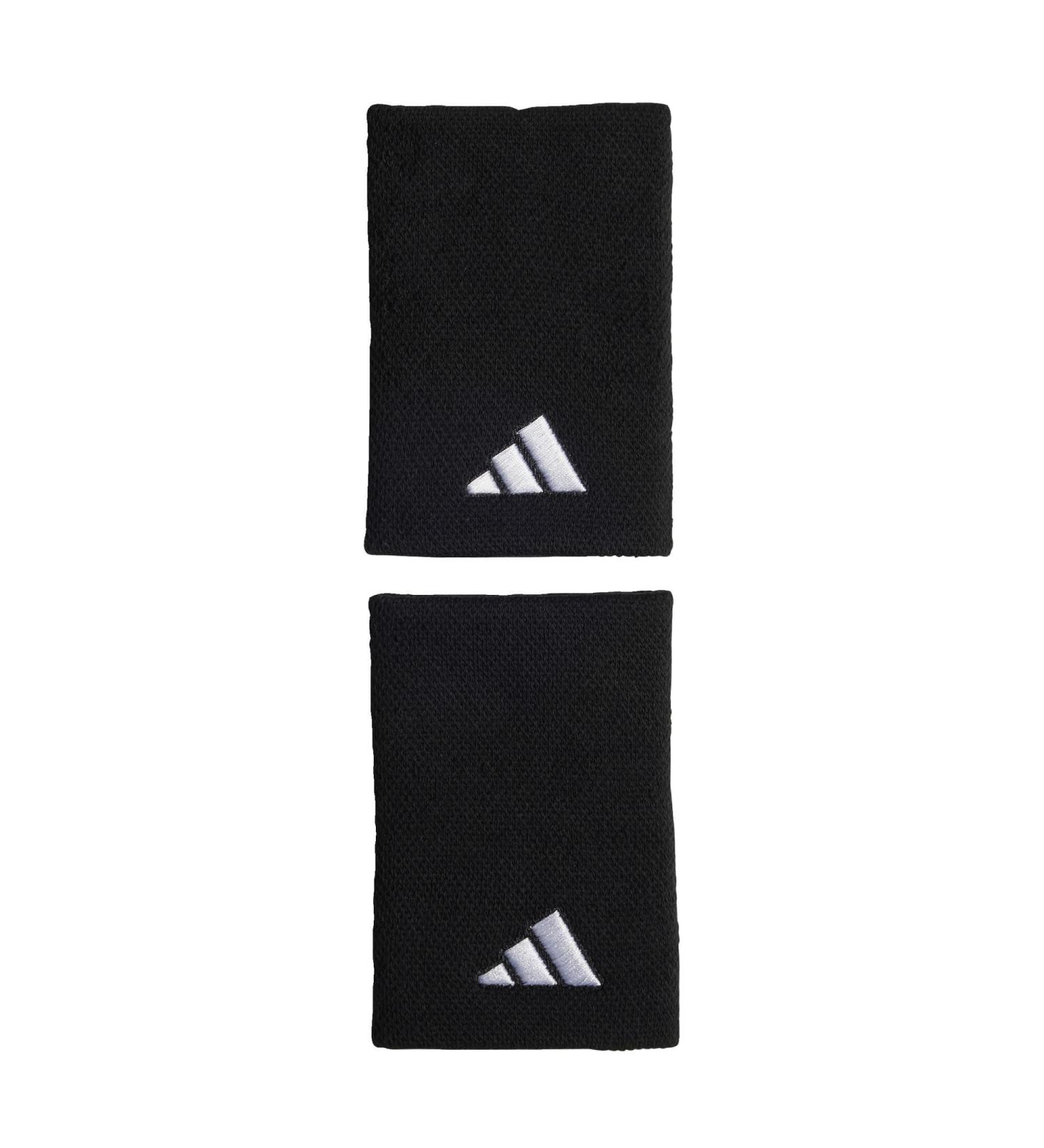 Buy adidas Tennis Wristband Large Bracelet - One Size Black/Black/White | International Shipping Available - Buy Online on GoSupps.com