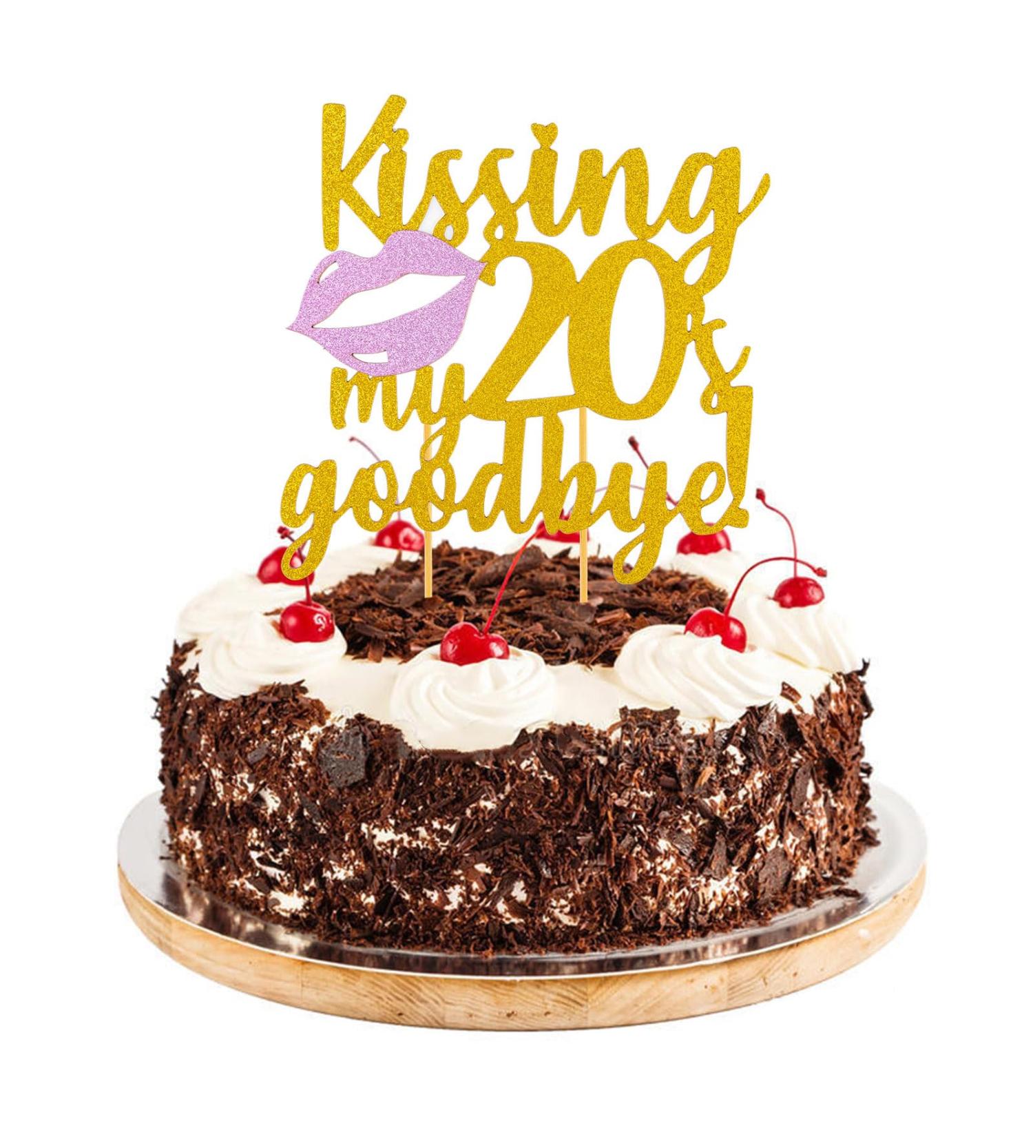 Happy 20th Birthday Cake Topper 20th Birthday Decorations for Her Happy Birthday Cake Topper Decoration 20th Birthday Cake Topper Birthday Cake Toppers 20th Birthday Theme Party Supplies - Buy Online on GoSupps.com