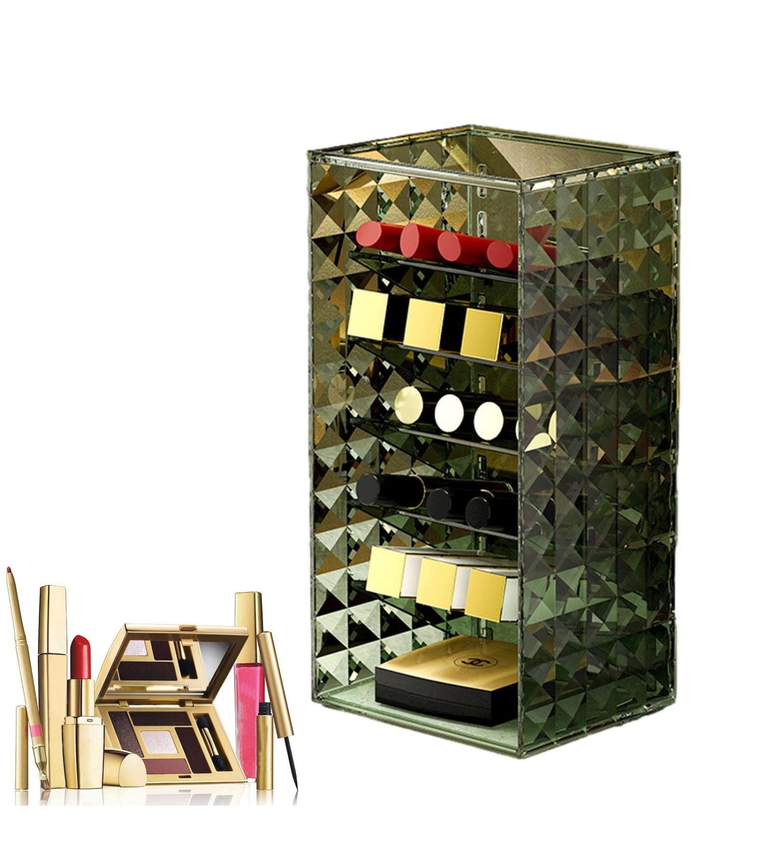Youding Makeup Organizer Eyeshadow Palette Makeup Storage Display Cube - Wear-resistant Makeup Storage Display Cube for Bedroom - Buy Online on GoSupps.com