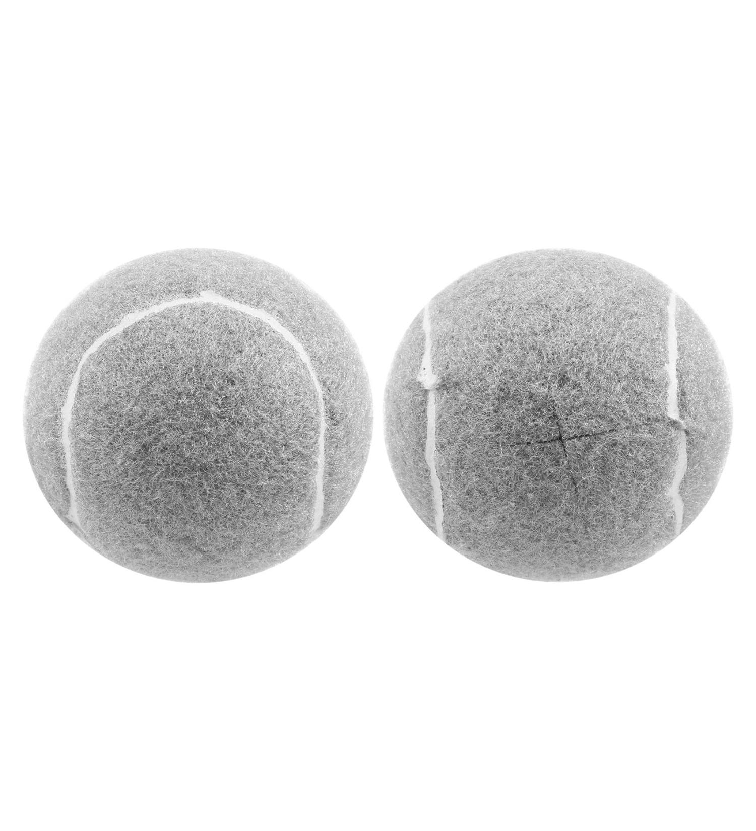 ALOEU 2 PCS Precut Walker Tennis Ball for Furniture Legs and Floor Protection Heavy Duty Long Lasting Felt Pad Covering Grey - Buy Online on GoSupps.com