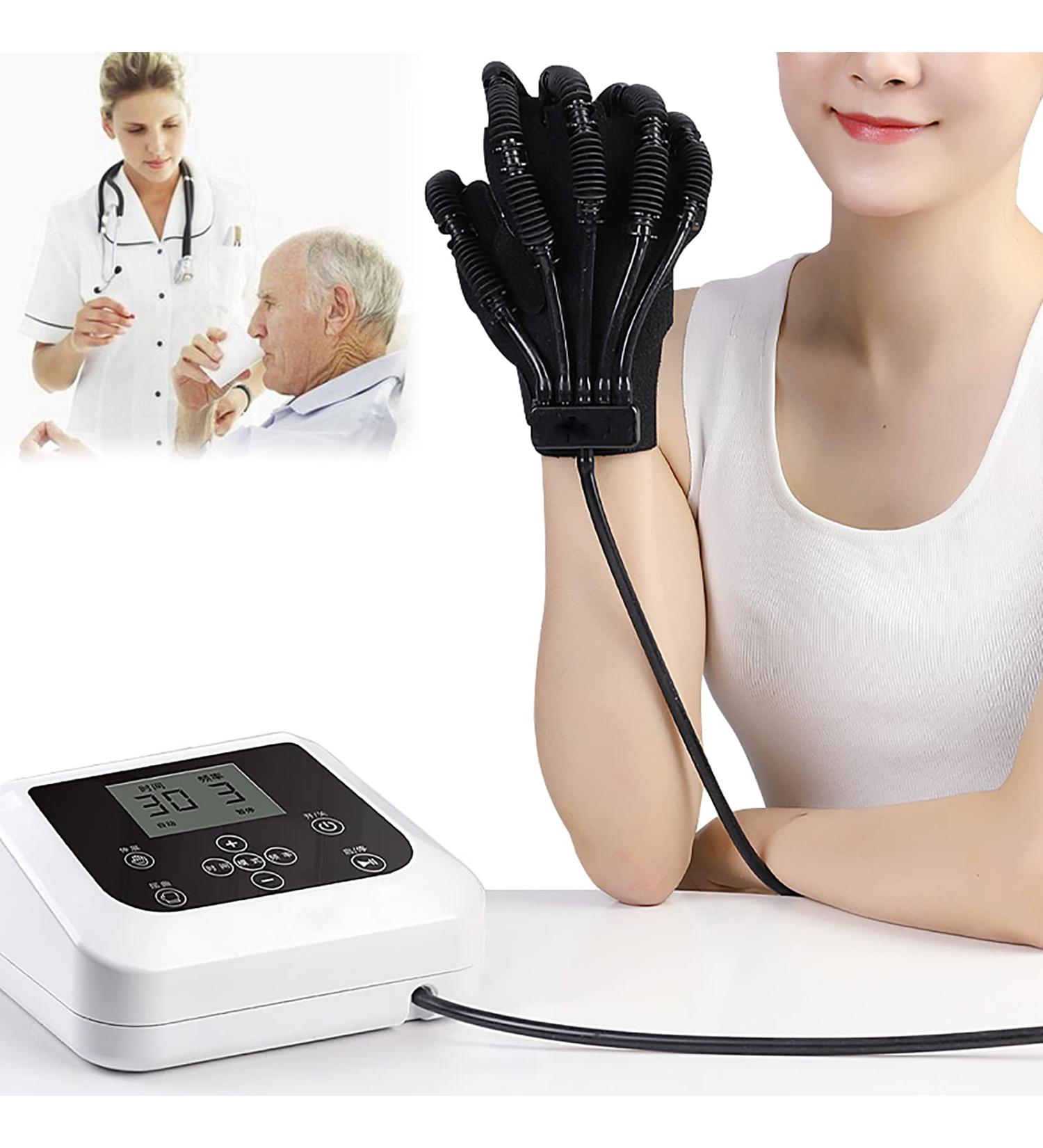 Hand Stroke Hemiplegia Rehabilitation Training Equipment Exercise Five Fingers Rehabilitation Robot Nerve Massager. Left Medium - Buy Online on GoSupps.com