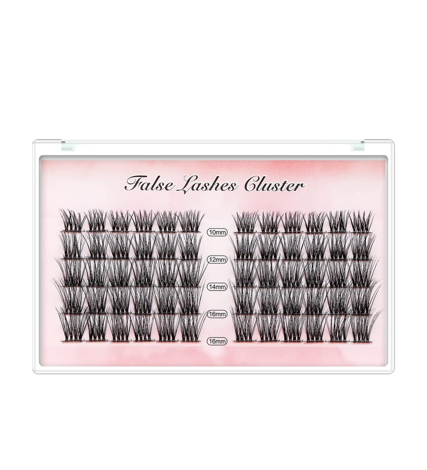 DIY Individual Eyelash Extensions - Mixed 10-12-14-16mm False Lashes for Stunning Makeup - Buy Online on GoSupps.com