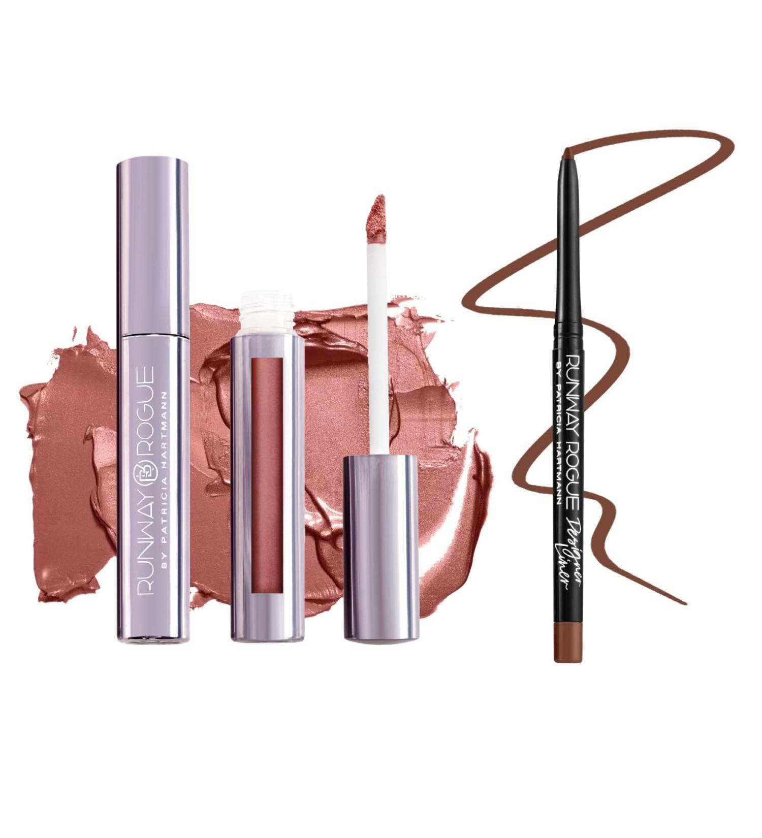 Runway Rogue Sex Symbol Liquid Lipstick Bundle with Trendsetter Lip Liner - Buy Online on GoSupps.com