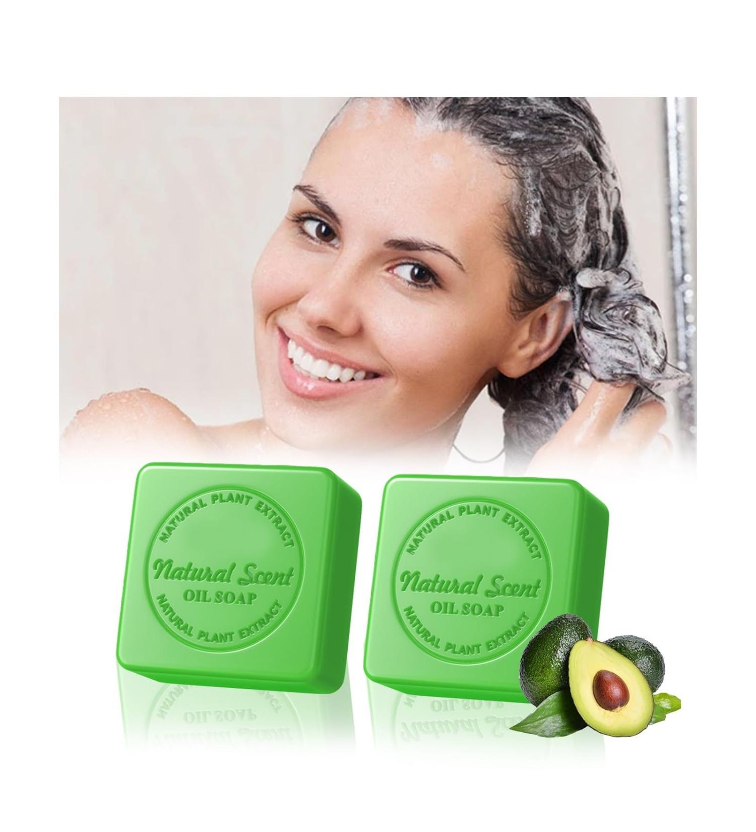 Avocado Bar Soap & Moisturizing Shampoo Tea Tree Mint Shea Butter & Aloe for All Hair Types | International Shipping Available - Buy Online on GoSupps.com
