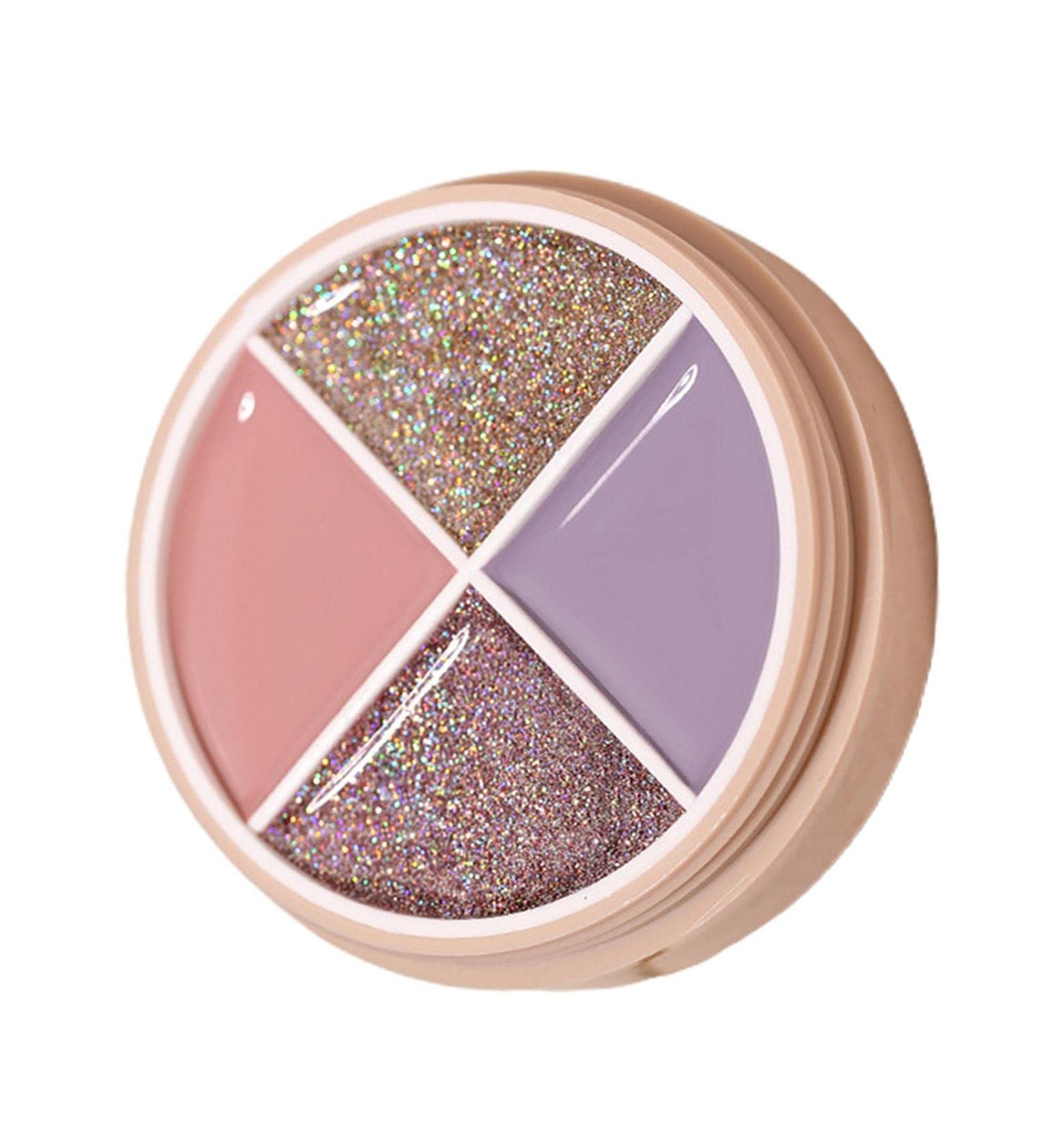 Solid Cream Gel Nail Polish 4 Colors Polish | Manicure Solid Nail Gel Palette Solid Gel Nail Polishing Soak Off Mud Tools UV Cured Easy to Carry/ - Buy Online on GoSupps.com