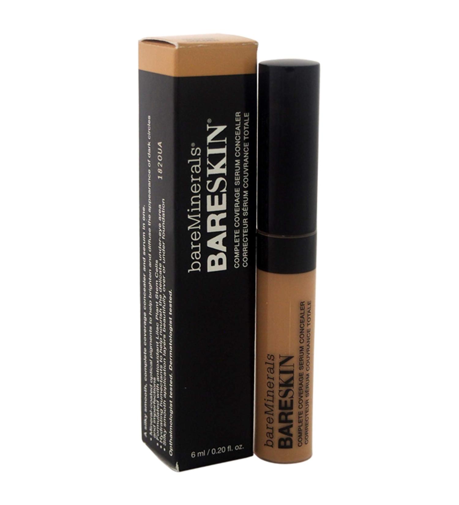 bareMinerals Bareskin Complete Coverage Serum Medium Golden Concealer for Women  0.2 Ounce Medium Golden 0.2 Fl Oz (Pack of 1)