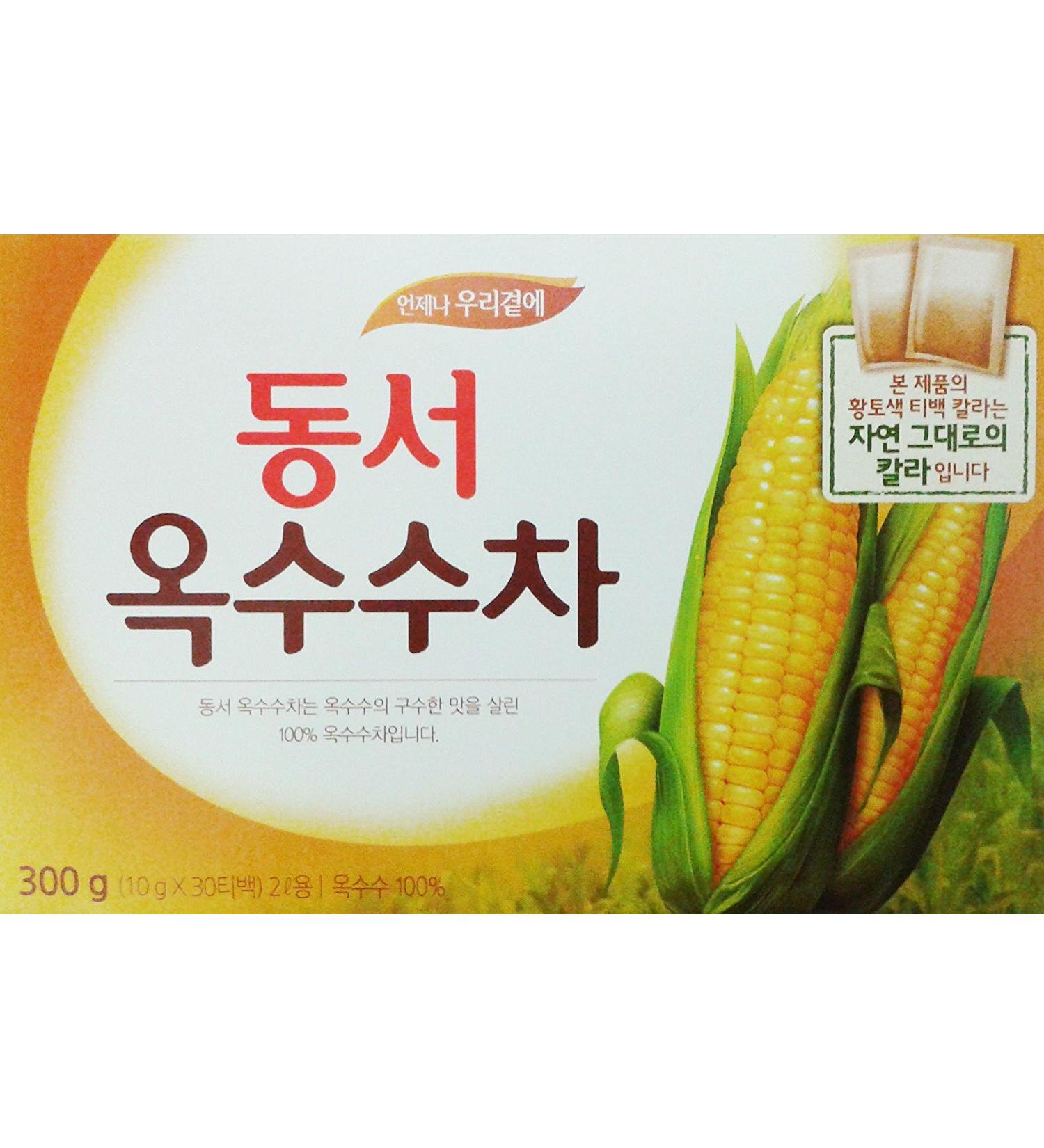 Dong Suh Korean Tea 100% Corn Tea Bag 300g X 4 Pack