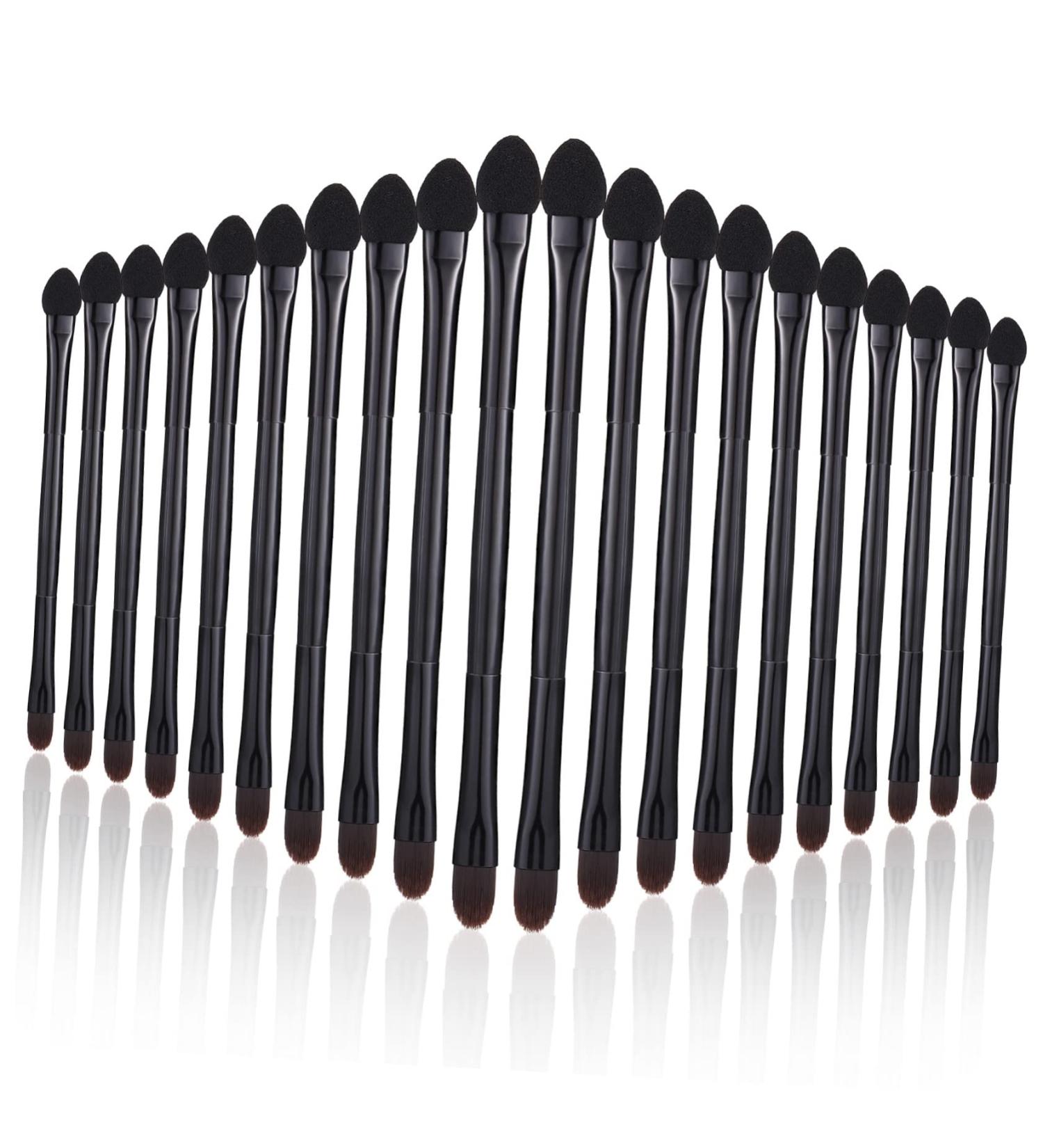 Beavorty 20pcs Double Eye Shadow Makeup Make up Blending Face Makeup Lipstick Applicators Eye Cosmetics Brush Eyeshadow Cosmetics Makeup Supplies Makeup Tool - Buy Online on GoSupps.com