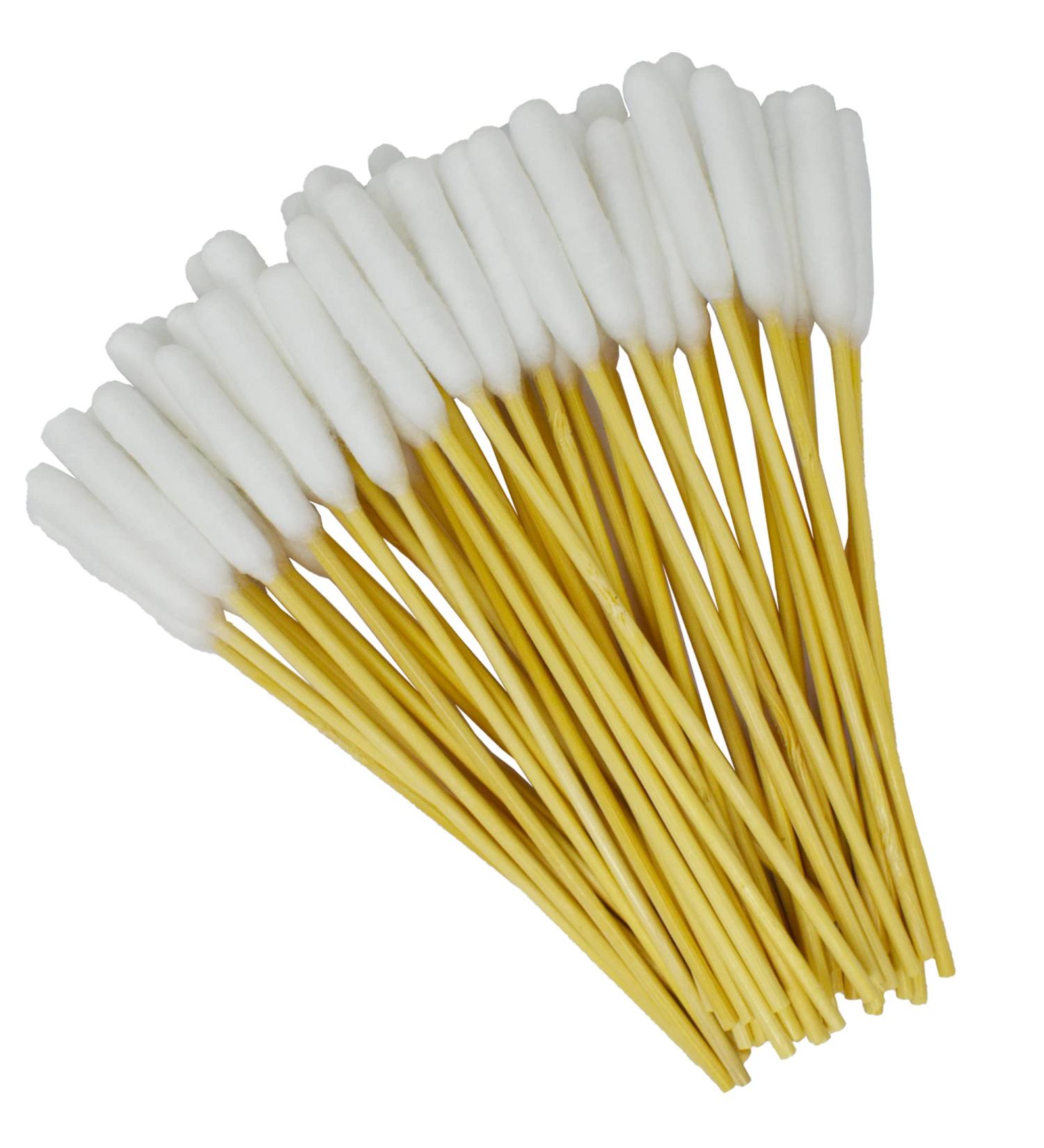 Pirbright Pet Company Extra Large 15cm Pet Dog Cotton Bud Ear Cleaner Long Bamboo Cotton Buds For Cleaning Animals Ears 50 Pack Ear Swab Sticks 50 Pack Ear Buds - Buy Online on GoSupps.com