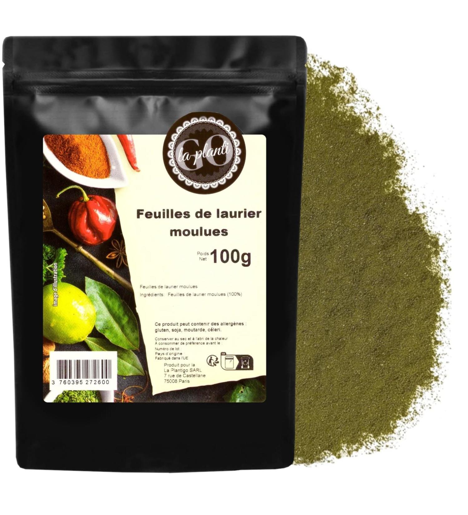 LA PLANTIGO Ground bay leaves 100 g - LA PLANTIGO
