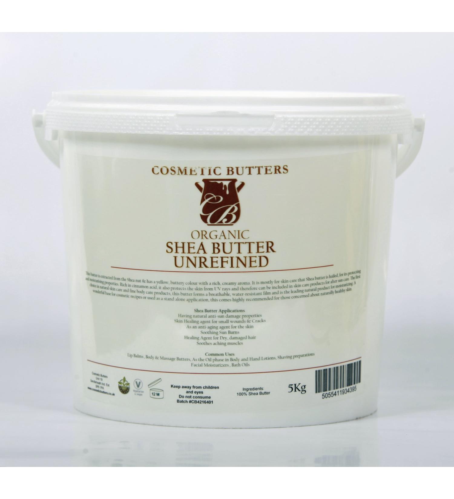 Buy Unrefined Organic Shea Butter - 100% Pure & Natural - 5Kg for International Shipping - Buy Online on GoSupps.com