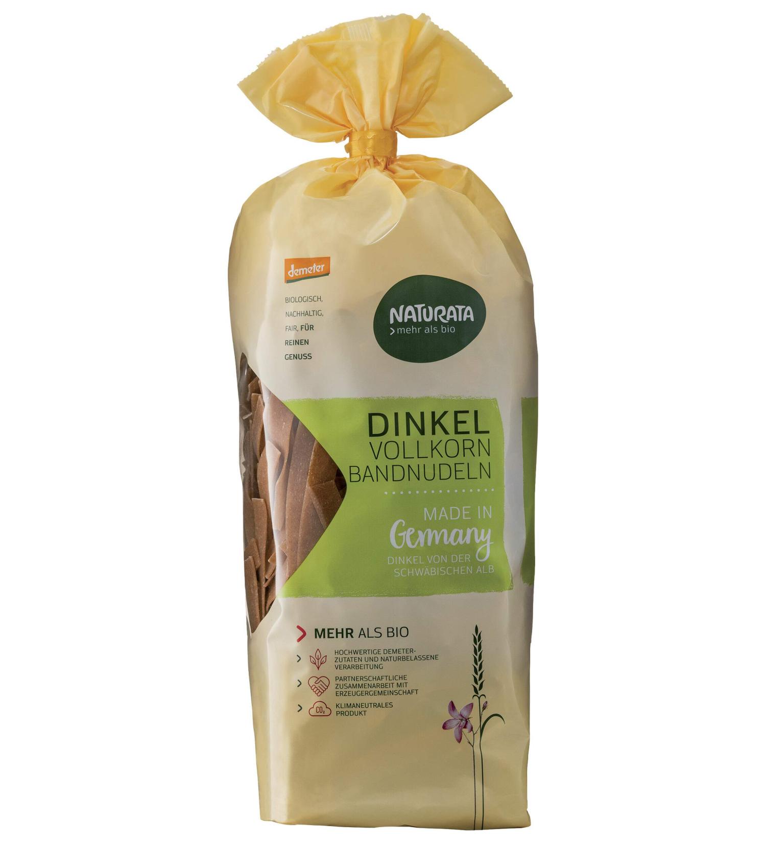 Naturata Naturata Organic Whole Grain Spelt Noodles (1 x 500 g)