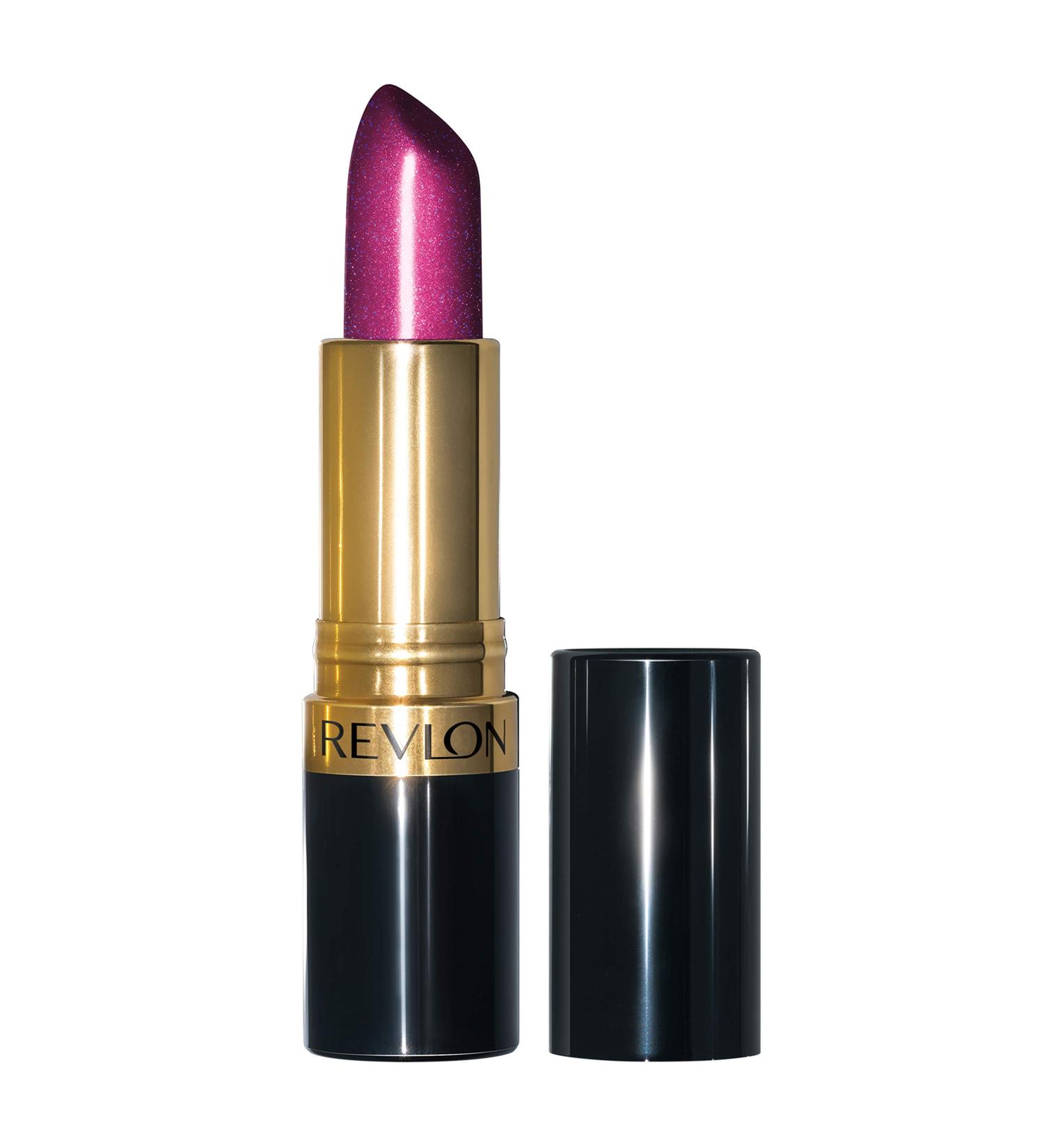 Revlon Super Lustrous Lipstick in Berries Wild Orchid (457) - Moisturizing Creamy Formula with Vitamin E and Avocado Oil - Buy Online on GoSupps.com