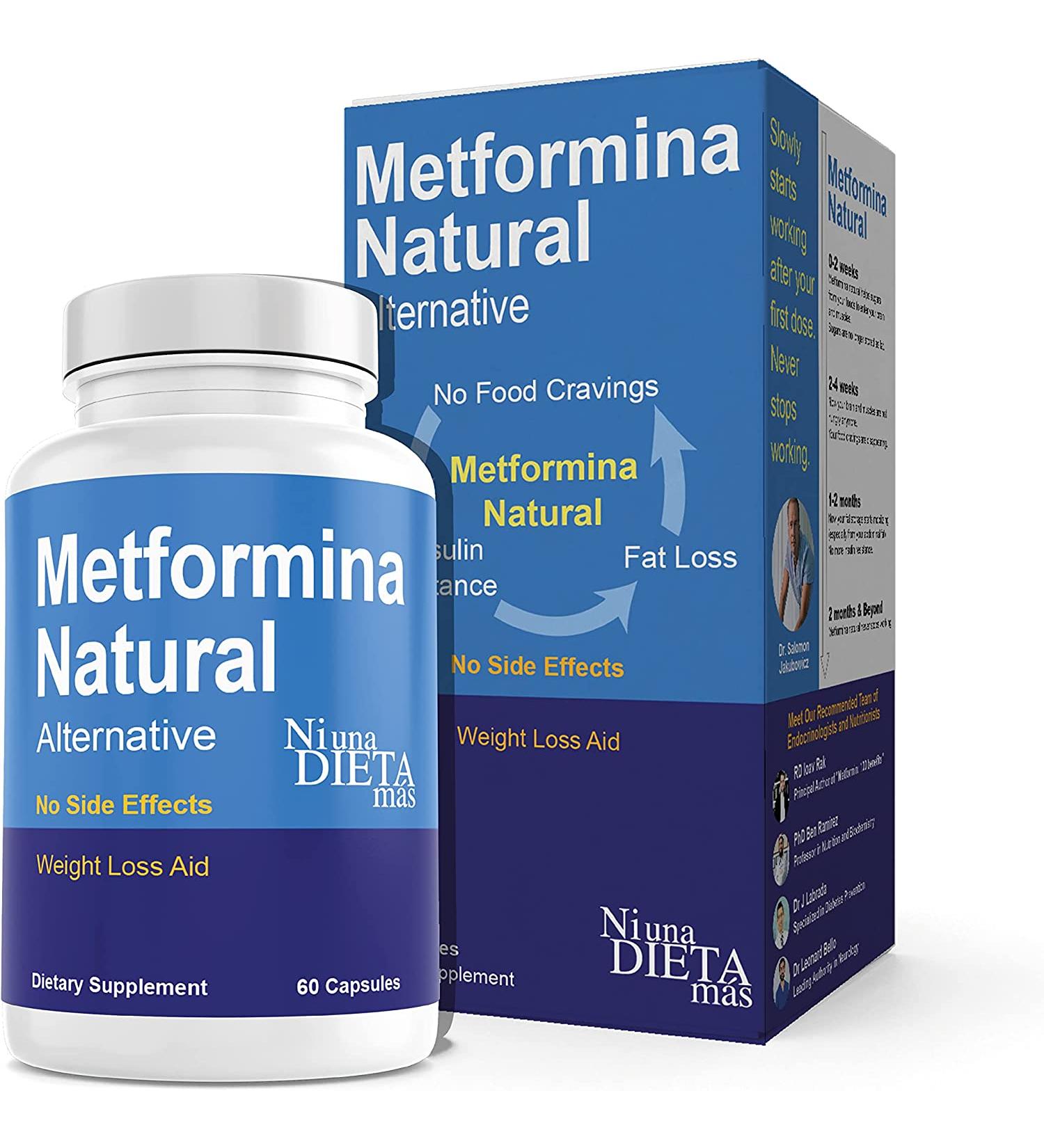 Ni una DIETA mas METFORMINA Natural Alternative - Reduce Fat and Stop Sugar Cravings (for Kids and Adults) - Buy Online on GoSupps.com
