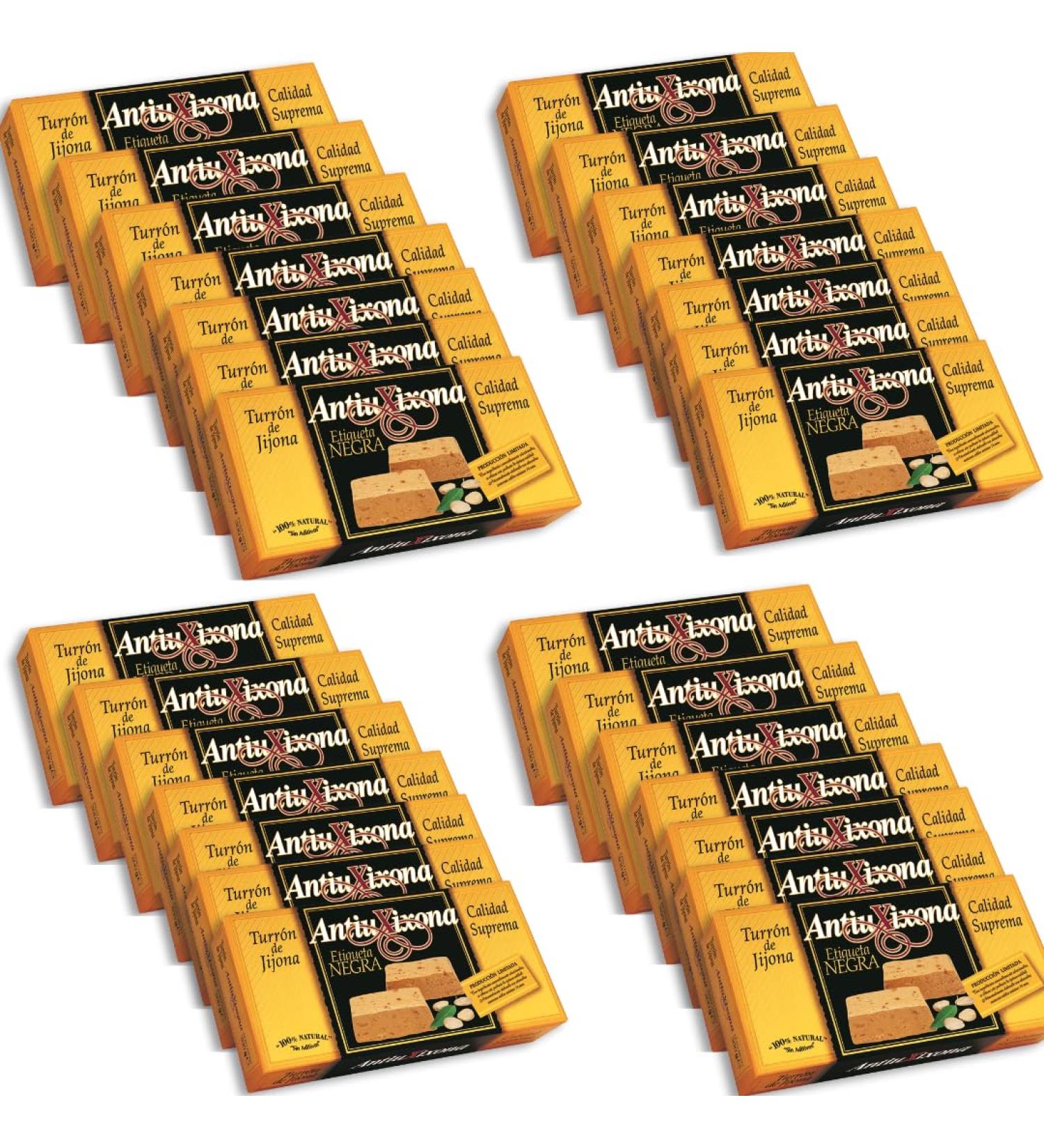 Jijona Antiu Xixona Nougat - tiquette noire sup rieure 150 g (petit 32 unit s) peque o 32