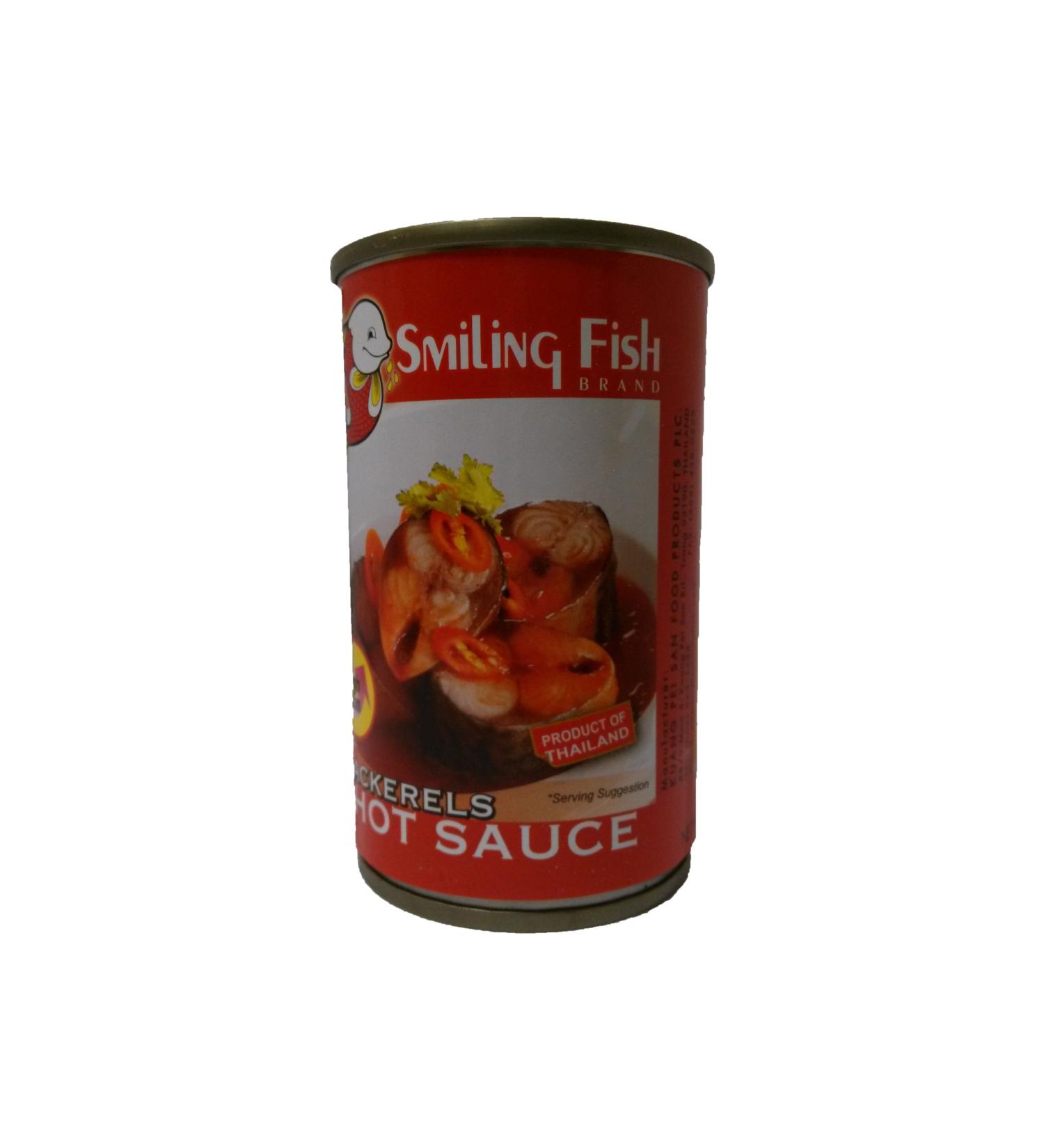 SMILING FISH Mackerels in Hot Sauce 155 g - Buy Online on GoSupps.com