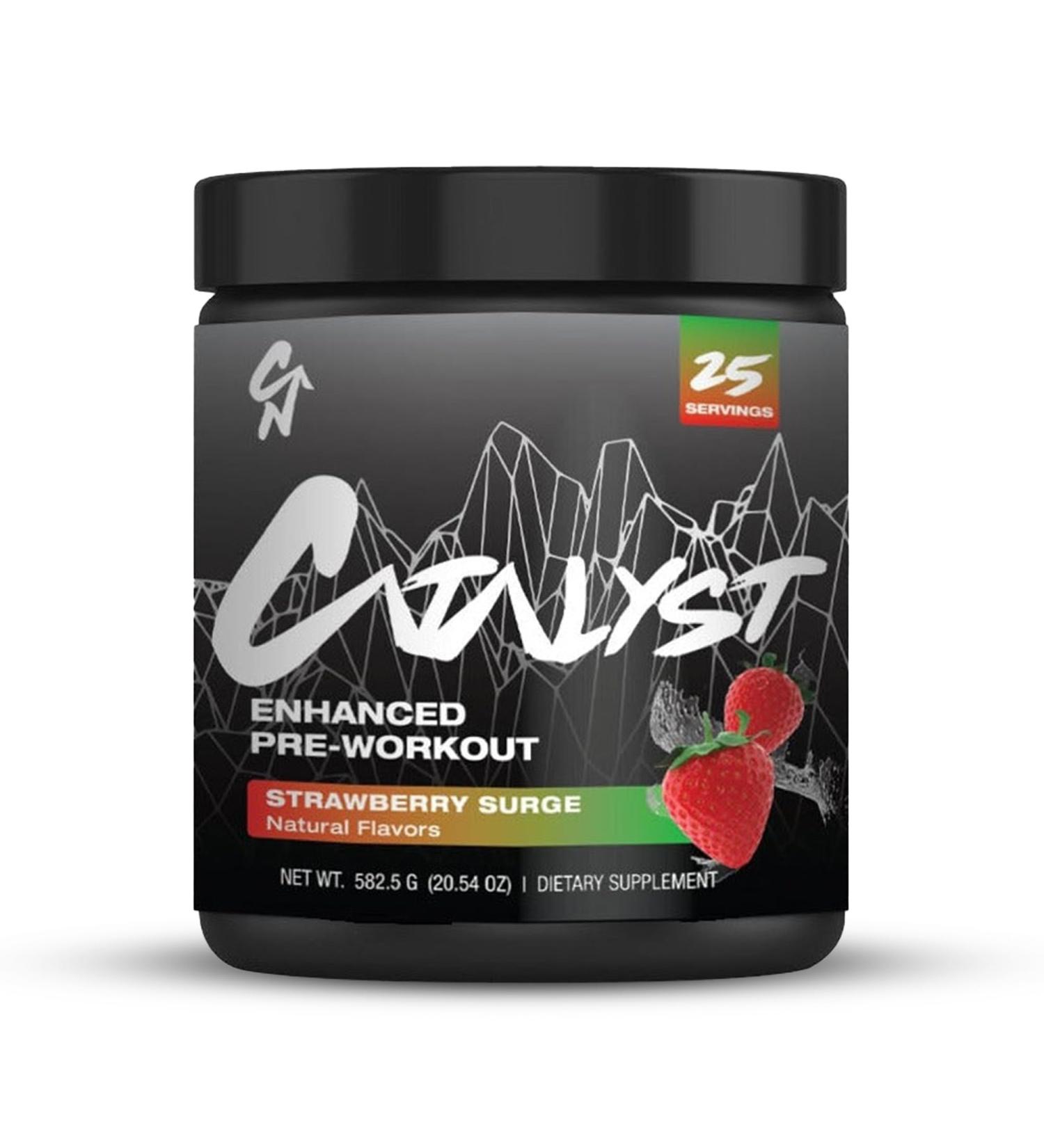 Enhanced Pre Workout Powder for Men & Women - Boosts Focus, Mood & Performance 8g L-Citrulline, Himalayan Pink Salt, Electrolytes & Natural Flavors with No Artificial Colors Strawberry Surge 1.56 Pound (Pack of 1) - Buy Online on GoSupps.com