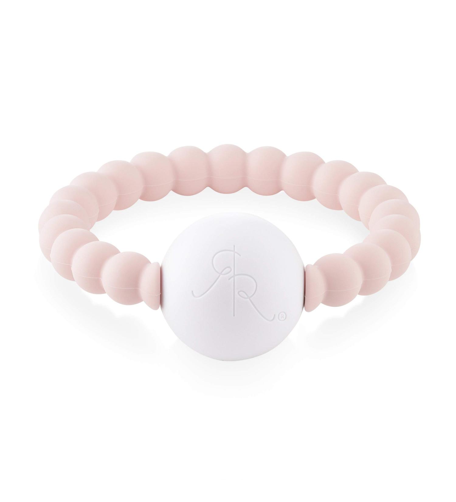 Ryan and Rose Cutie Teether Rattle - Pink | Silicone Teething Toy - Buy Online on GoSupps.com