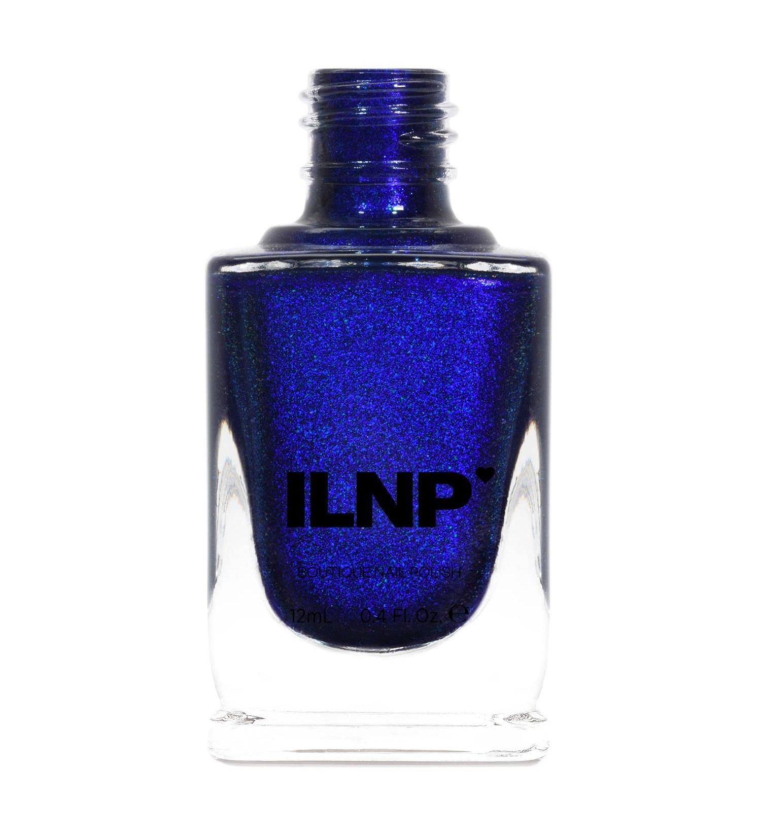ILNP Midnight Kiss Cobalt Blue Shimmer Nail Polish - Buy Online on GoSupps.com