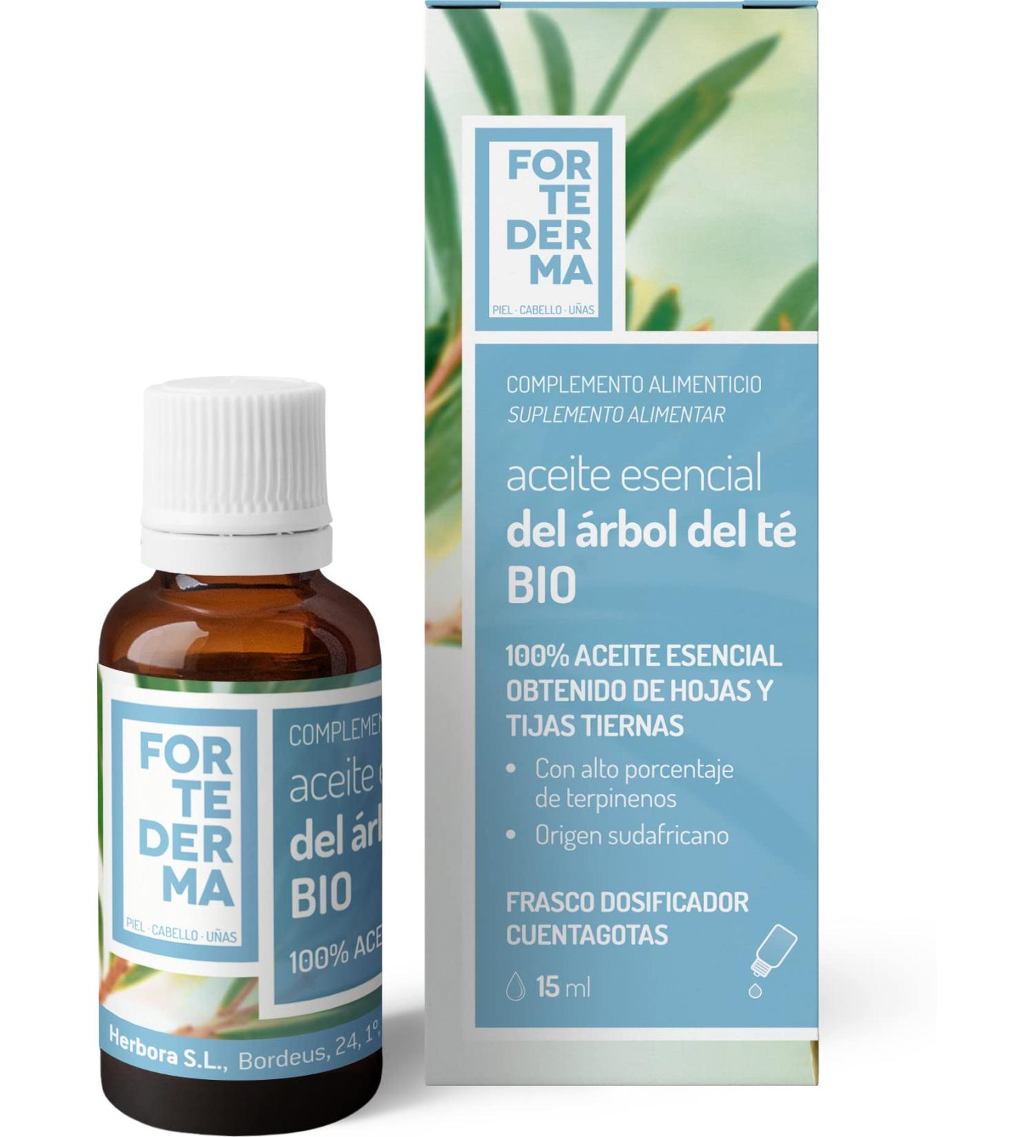 Fortederma organic tea tree essential oil 15 ml of oil
