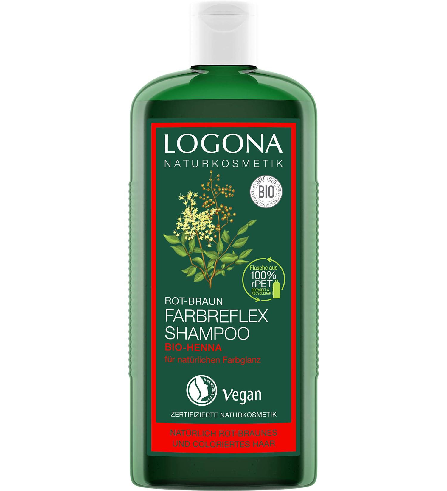 Logona Farbpflege Shampoo Henna 250 ml - Buy Online on GoSupps.com